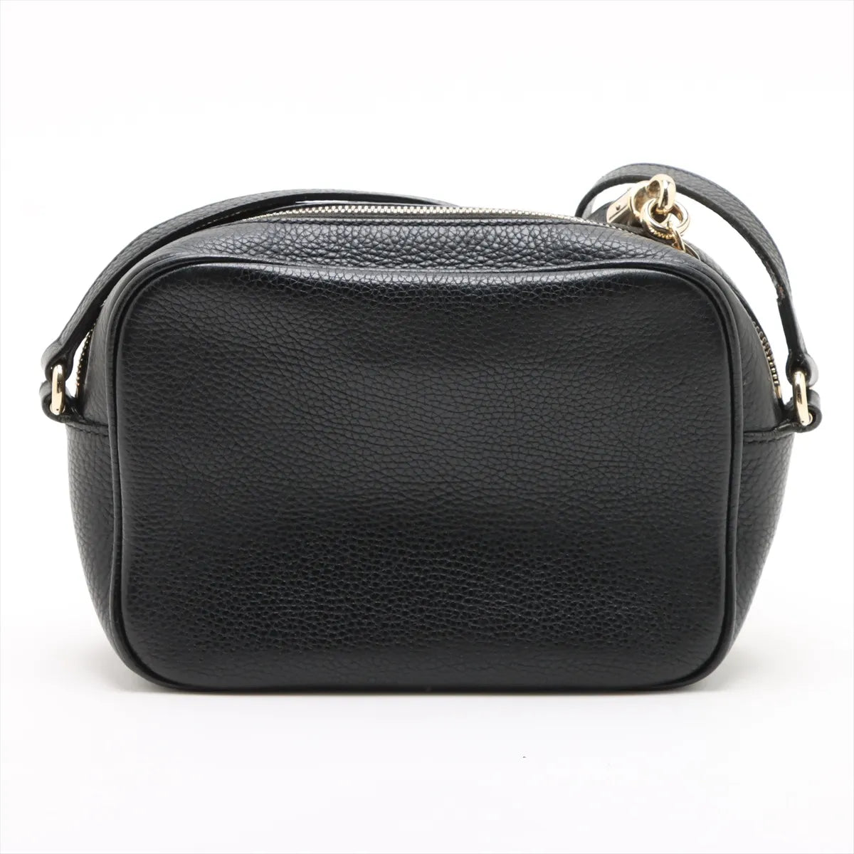 Gucci Soho Disco Black Leather Crossbody 3455