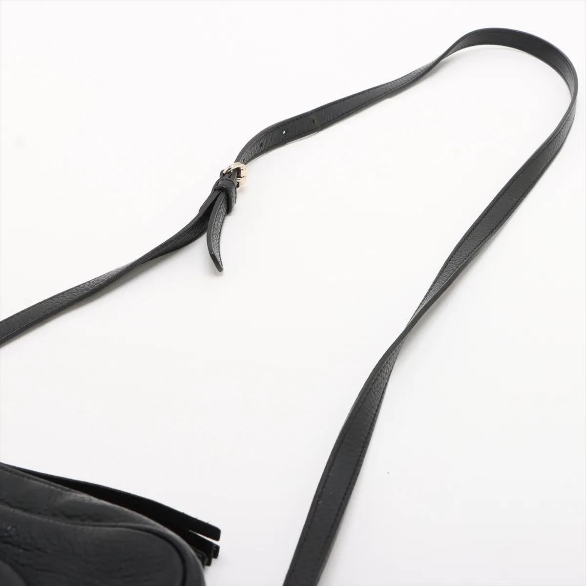 Gucci Soho Disco Black Leather Crossbody 3455