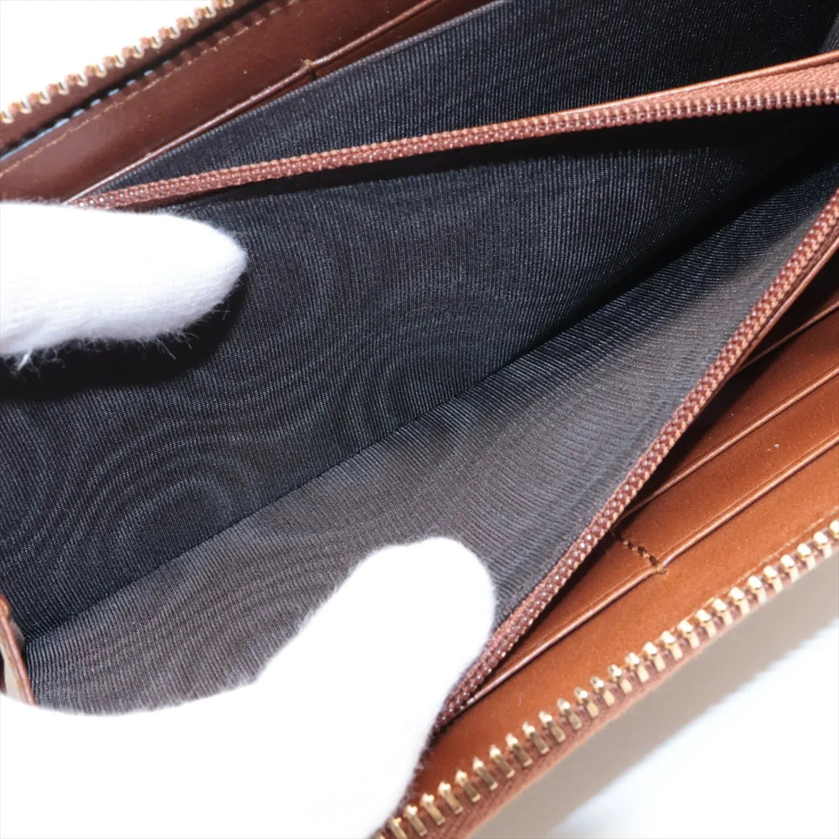 Gucci Zippy Wallet GG Supreme Brown 3495