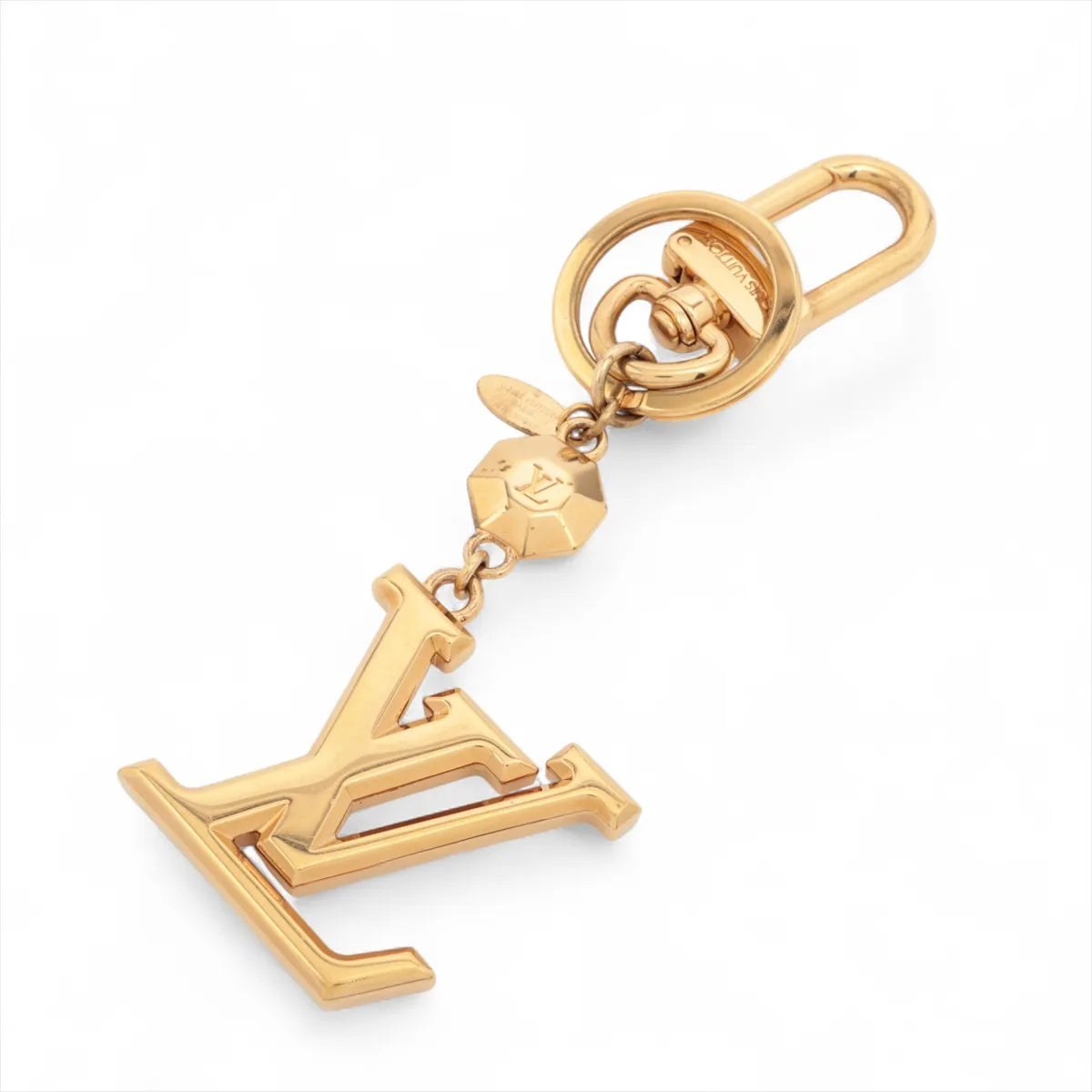 Louis Vuitton Porto Cure LV Bag Key Charm Gold 3136
