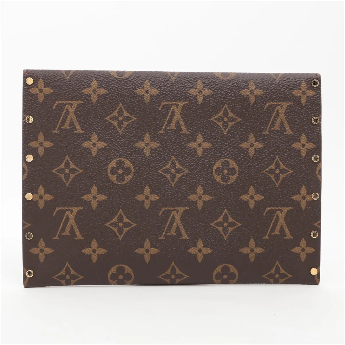 Louis Vuitton Rivets Envelope Clutch Monogram 3139