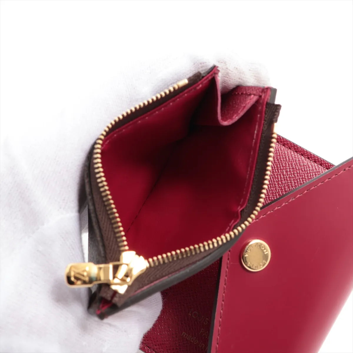 Louis Vuitton Zoe Wallet Monogram Fuchsia 3344
