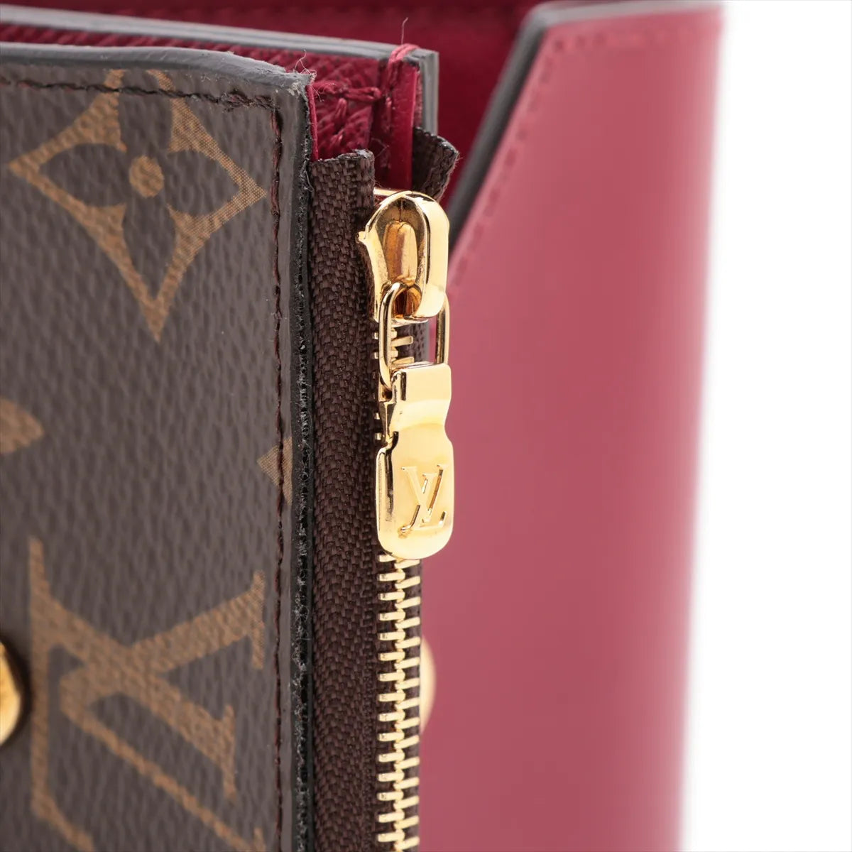 Louis Vuitton Zoe Wallet Monogram Fuchsia 3344