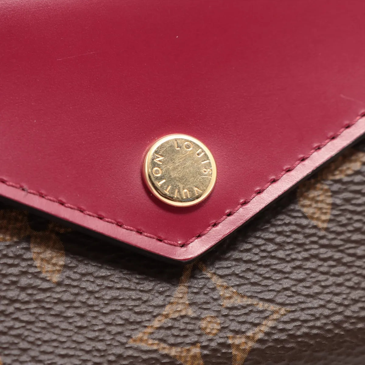 Louis Vuitton Zoe Wallet Monogram Fuchsia 3344