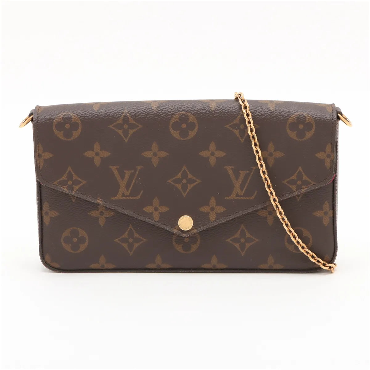 Louis Vuitton Felicie Pochette Crossbody Monogram Fuchsia 3359