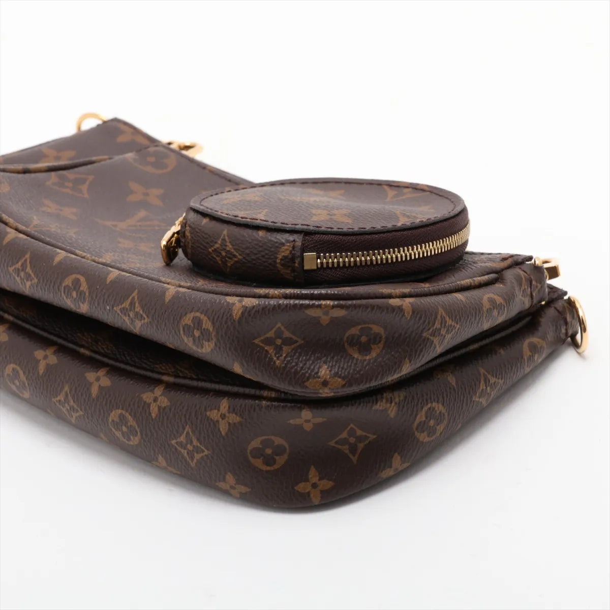 Louis Vuitton Multi Pochette Accessoires Monogram Khaki Green 3474