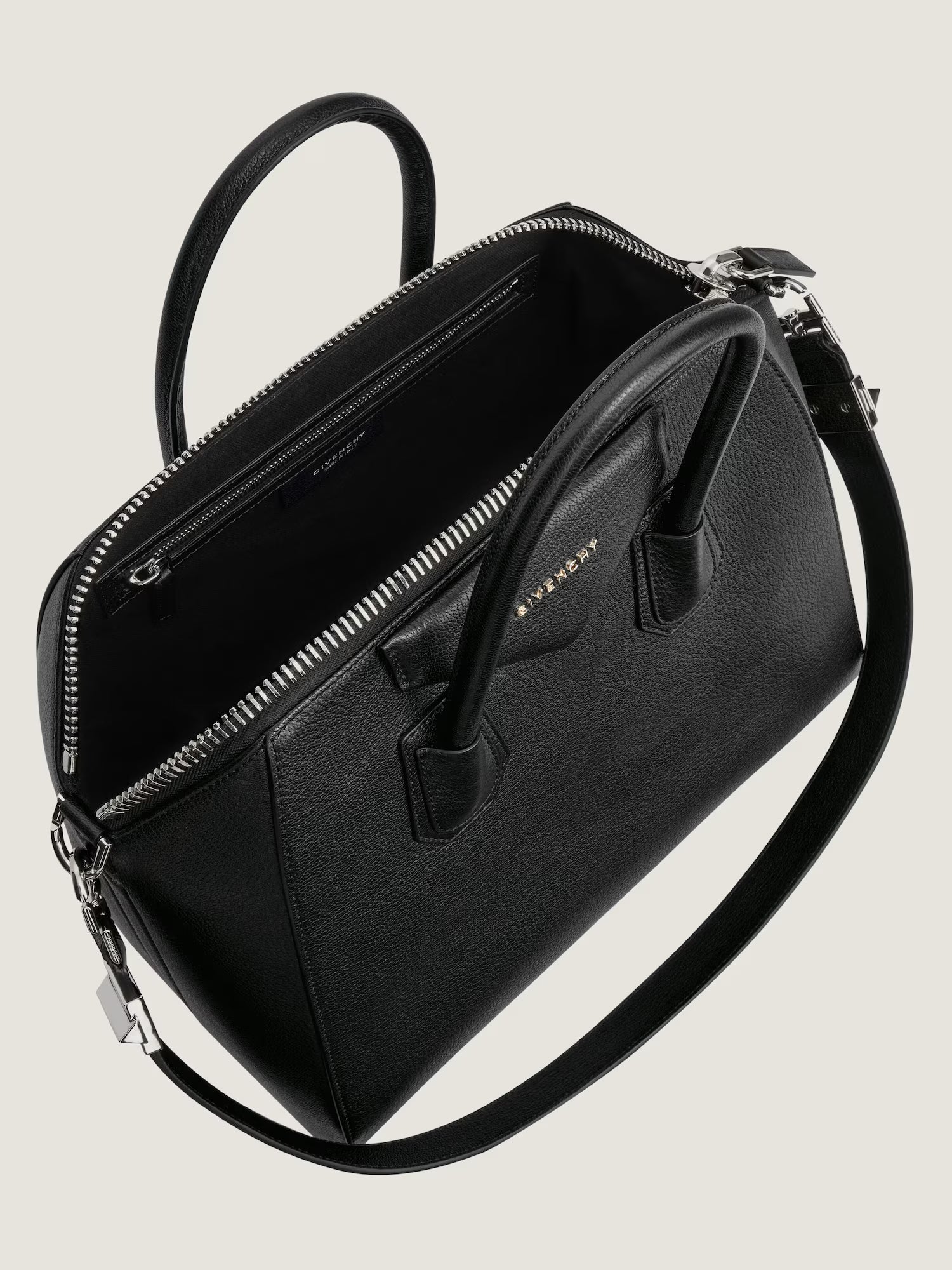 Givenchy Medium Antigona Top Handle Bag Black
