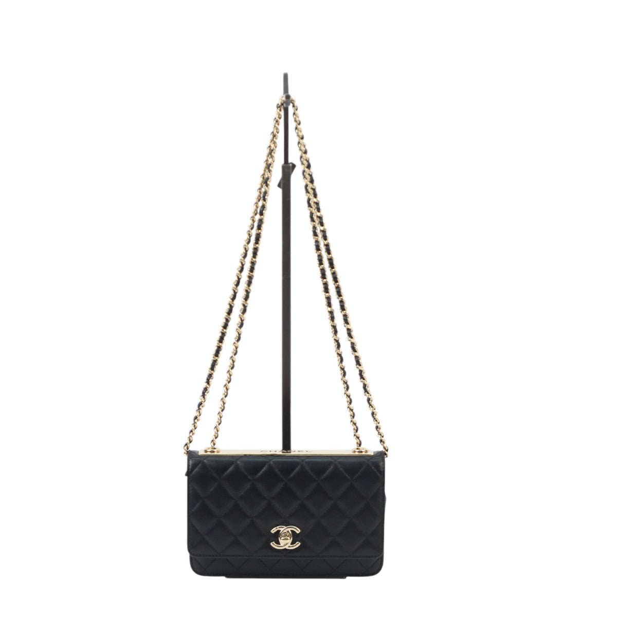 Chanel Trendy WOC Black Lambskin 3028