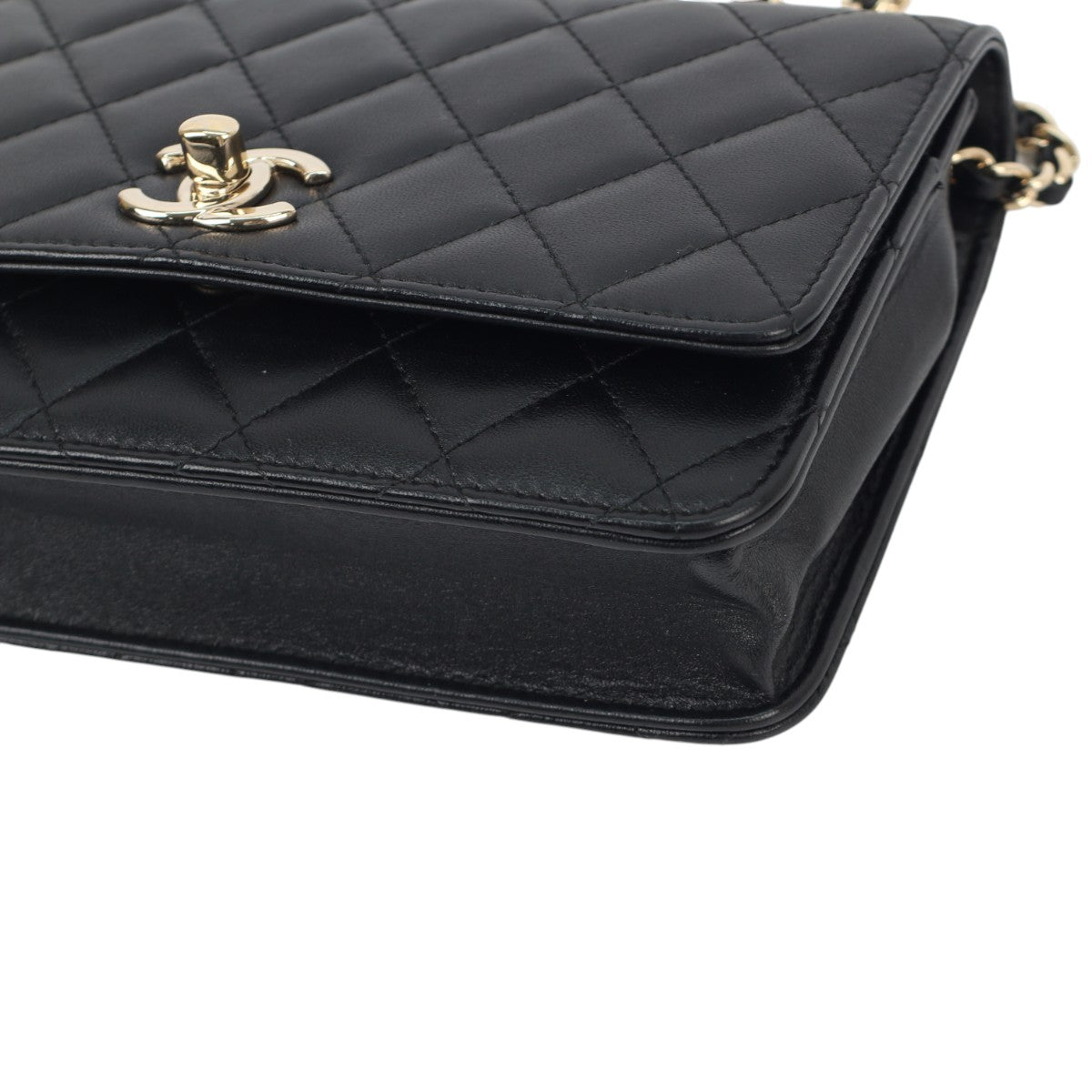 Chanel Trendy WOC Black Lambskin 3028