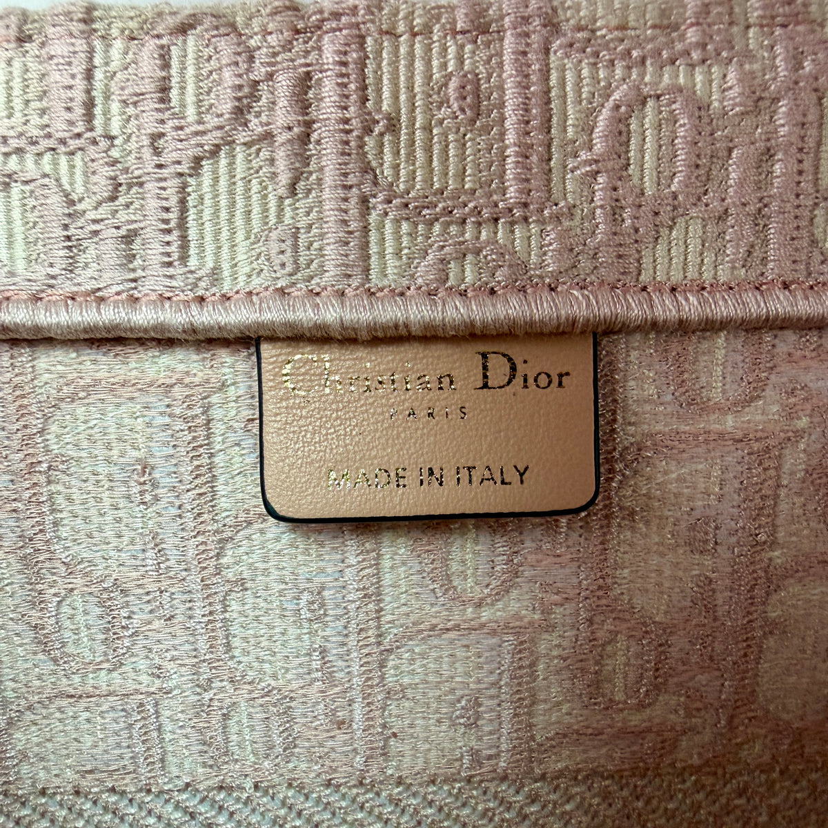 Dior Medium Book Tote Pink Oblique