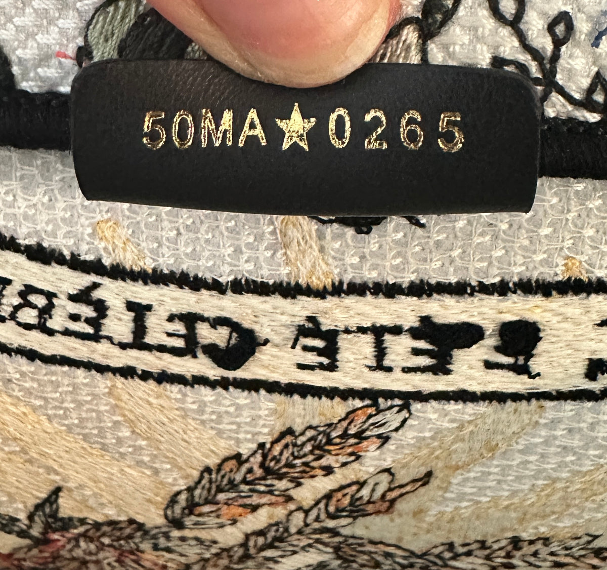 Dior Medium Book Tote 4 Saisons L' Été Soleil Summer
