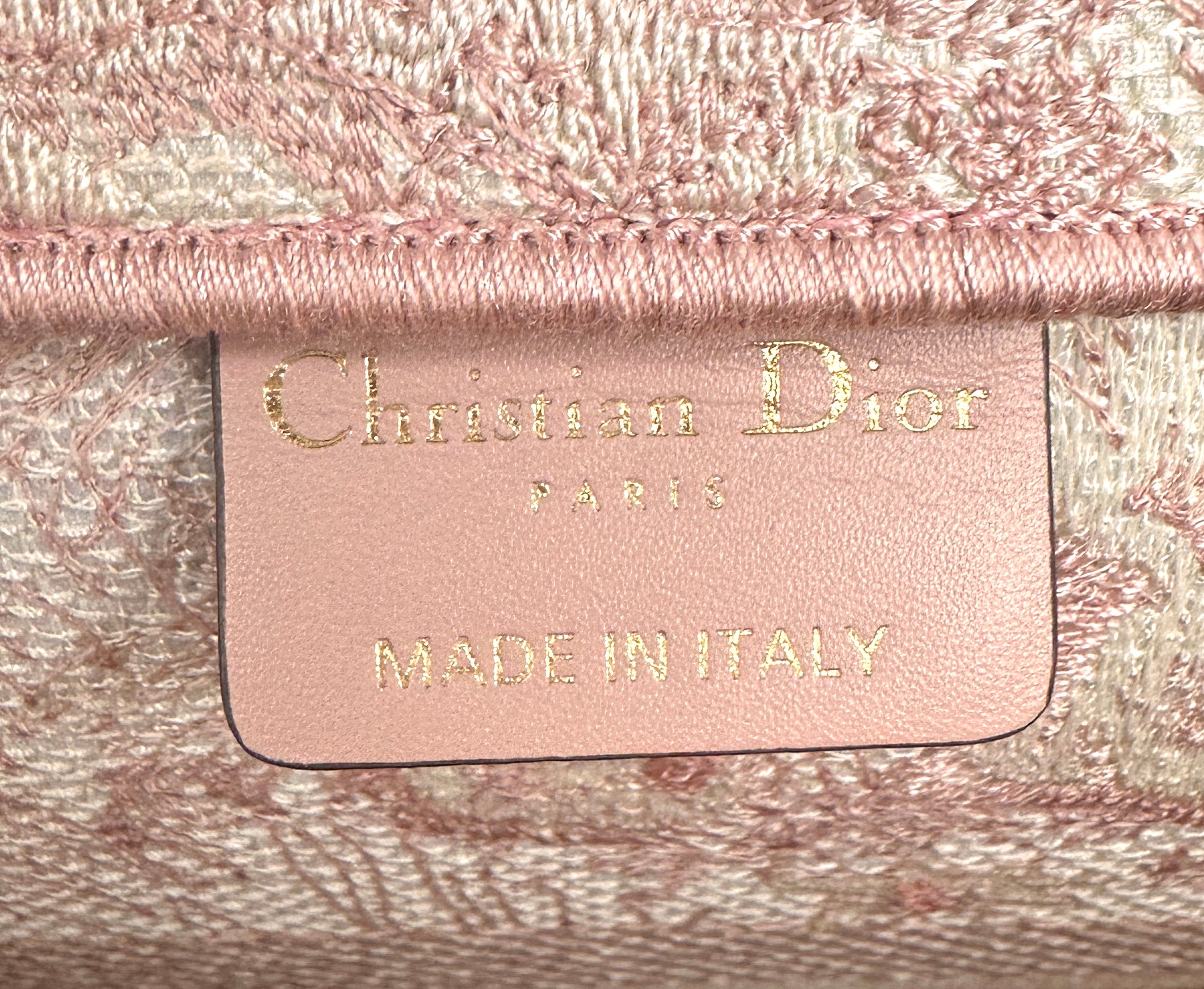 Dior Medium Book Tote Pink Toile de Jouy