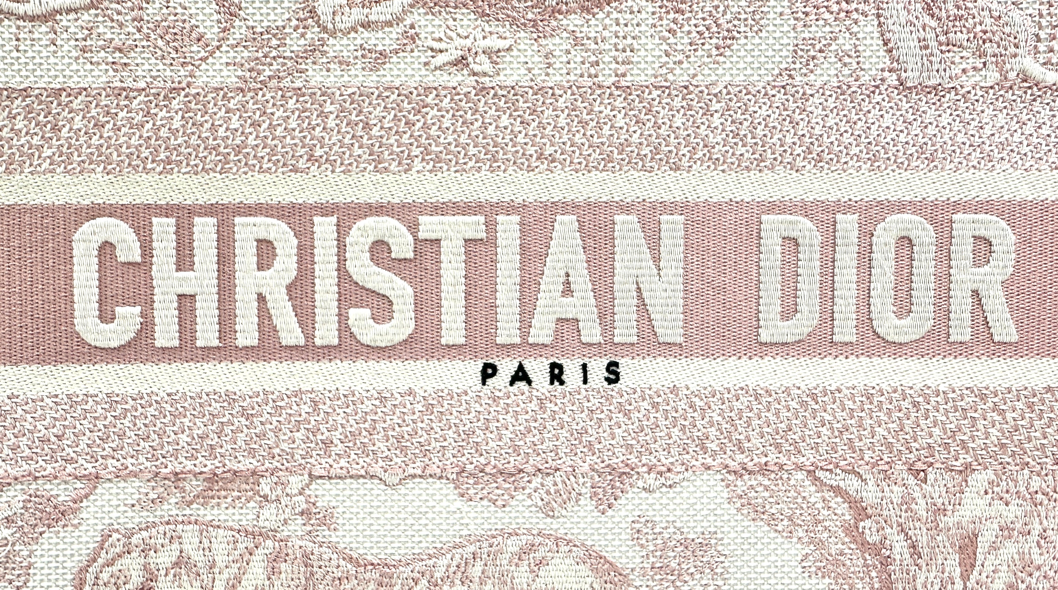 Dior Medium Book Tote Pink Toile de Jouy