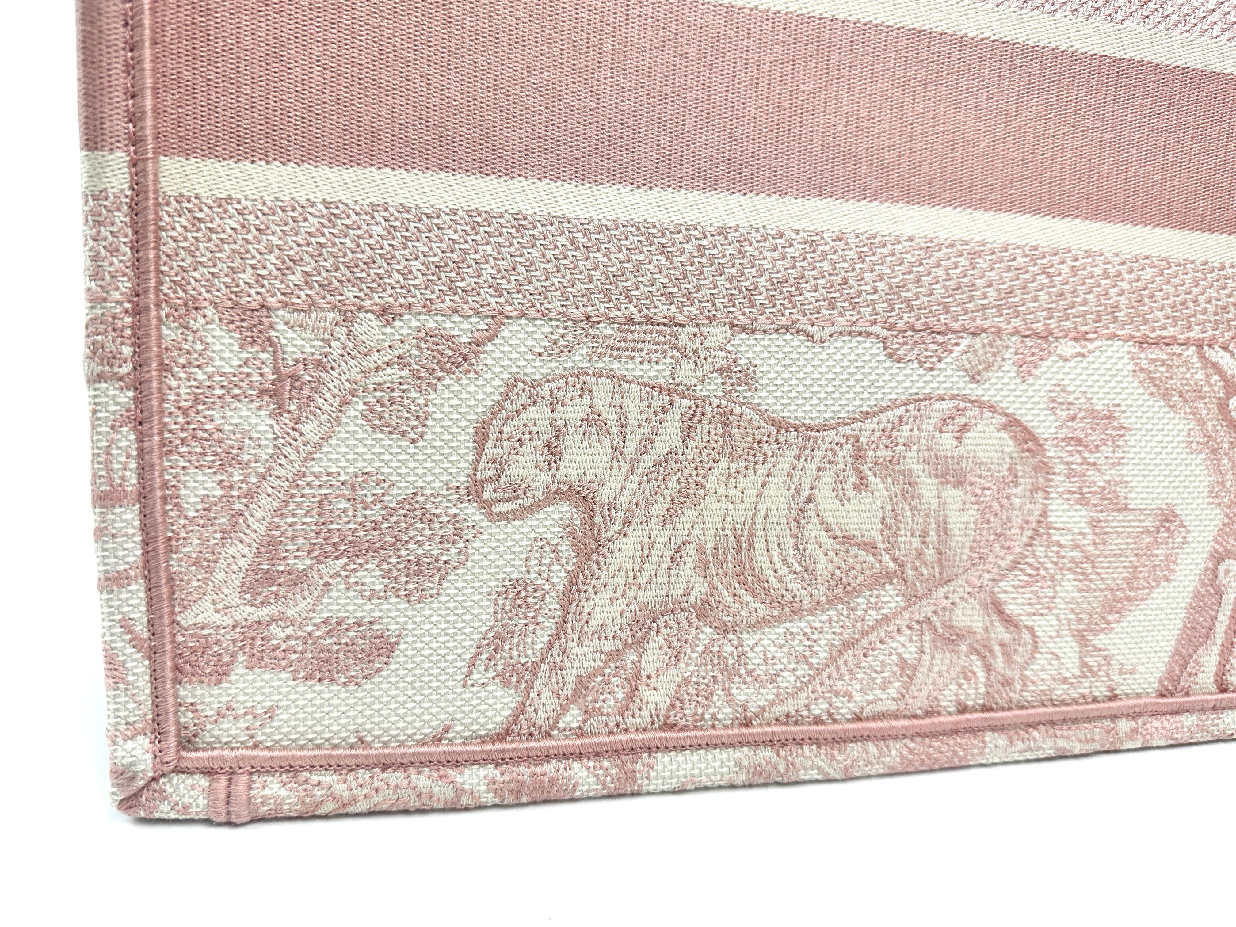 Dior Medium Book Tote Pink Toile de Jouy