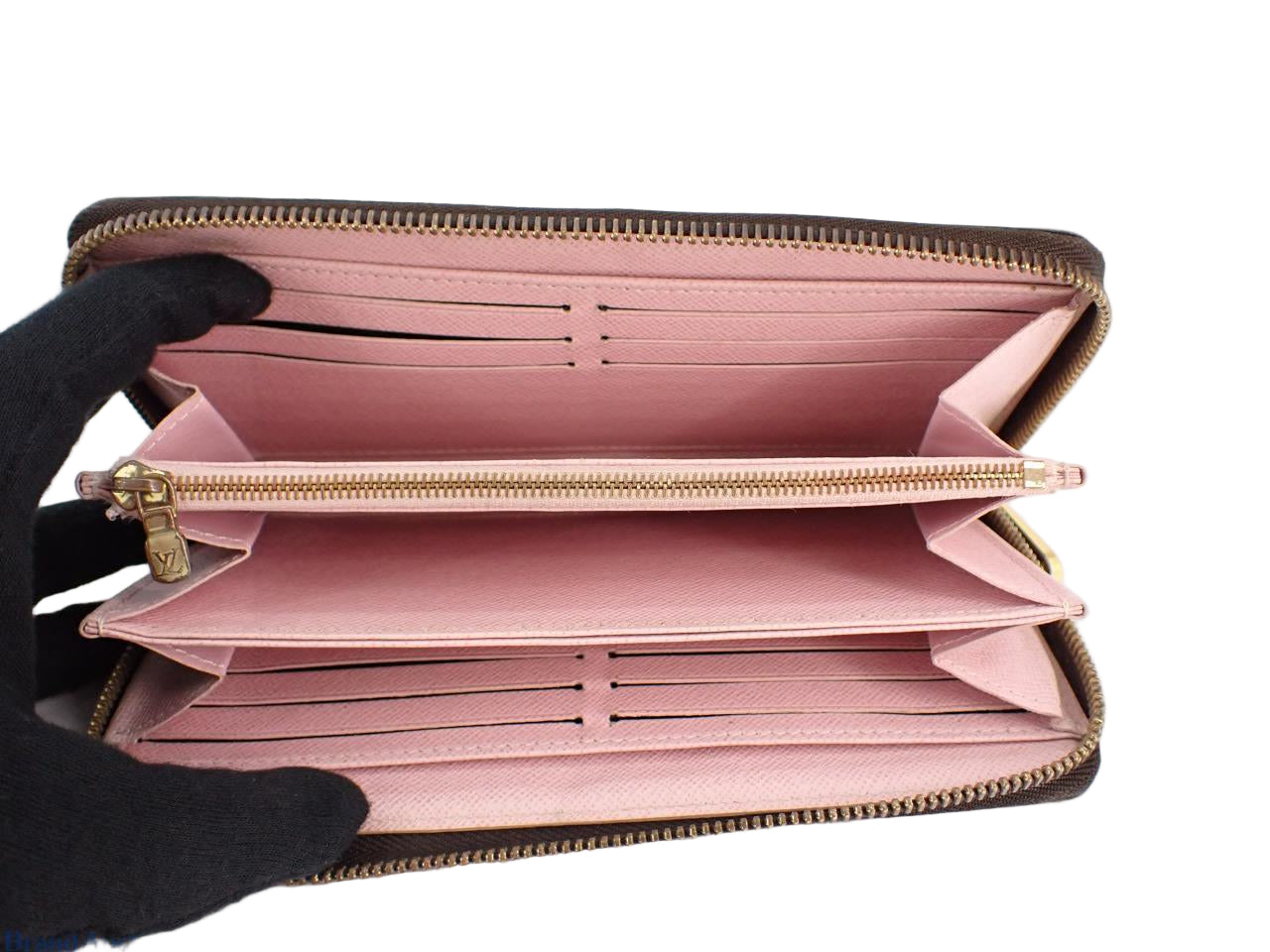 Louis Vuitton Zippy Wallet Monogram Rose Ballerine 2944