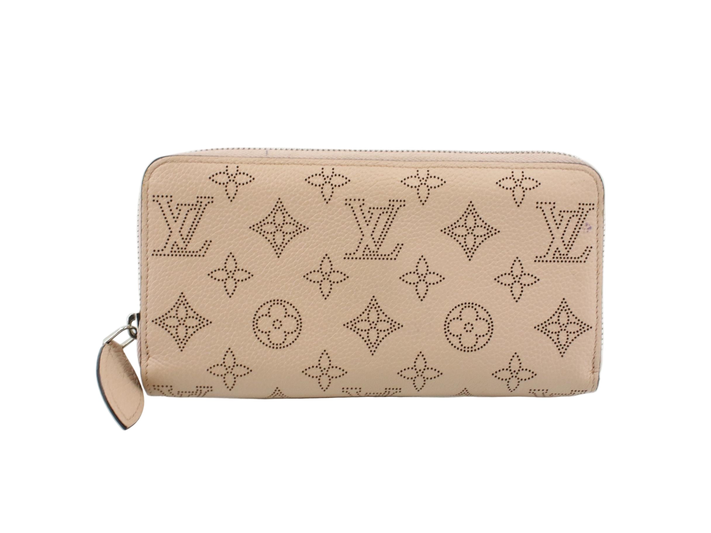 Louis Vuitton Zippy Pink Jasmin Mahina Leather