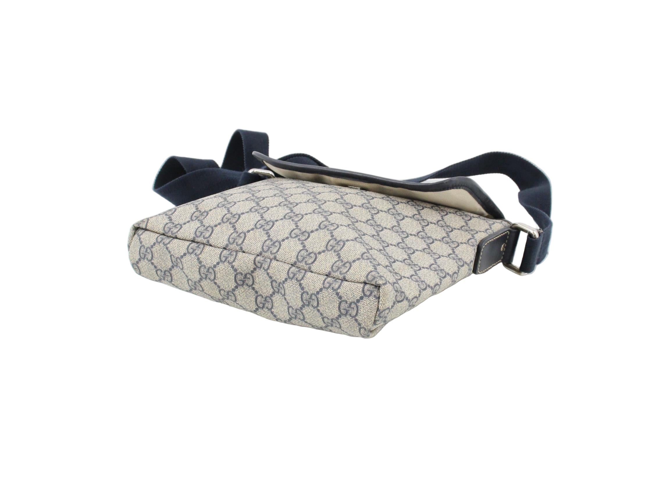 Gucci GG Supreme Navy Shoulder Bag 2917