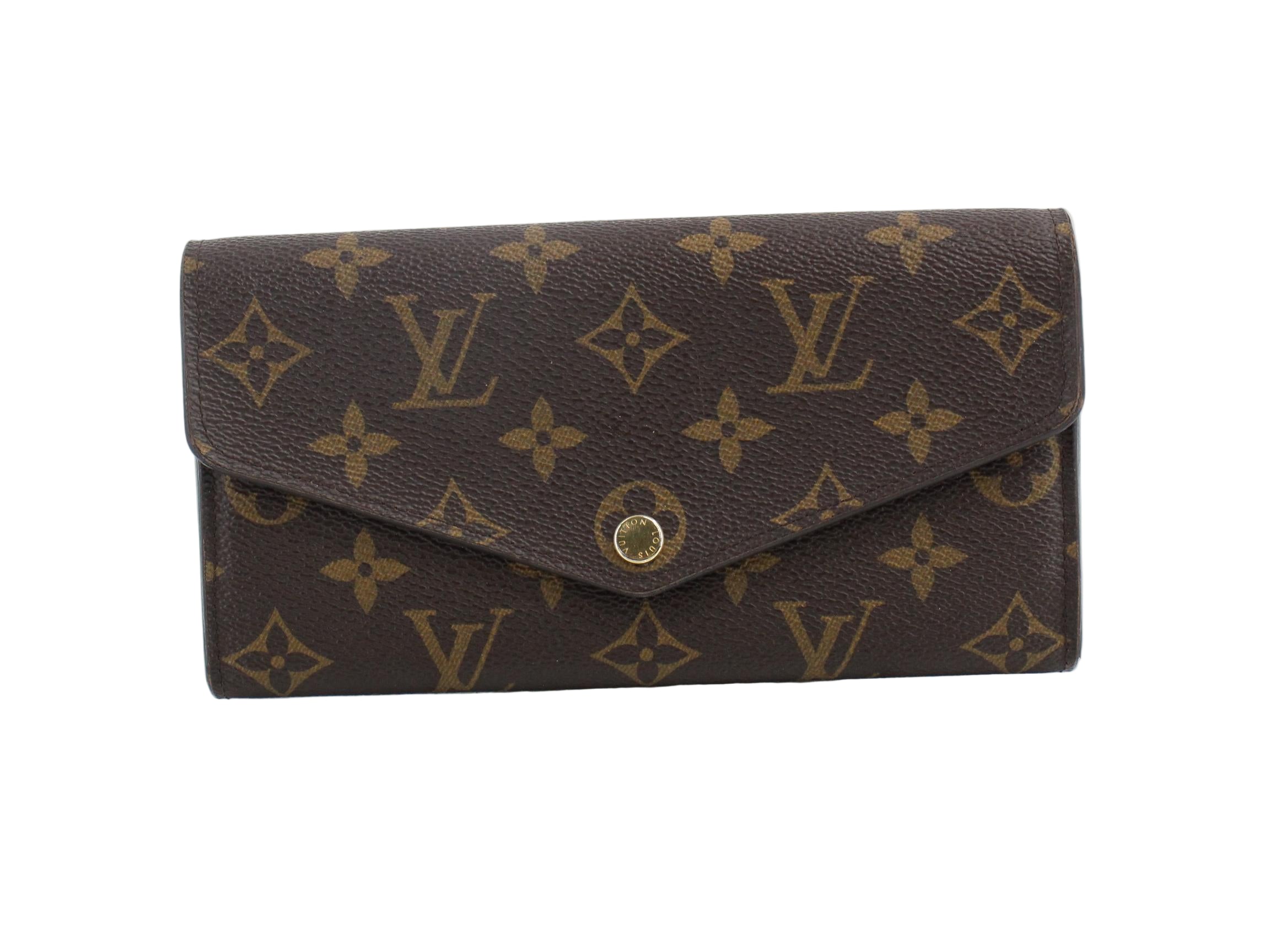 Louis Vuitton Sarah Wallet Monogram Fuchsia