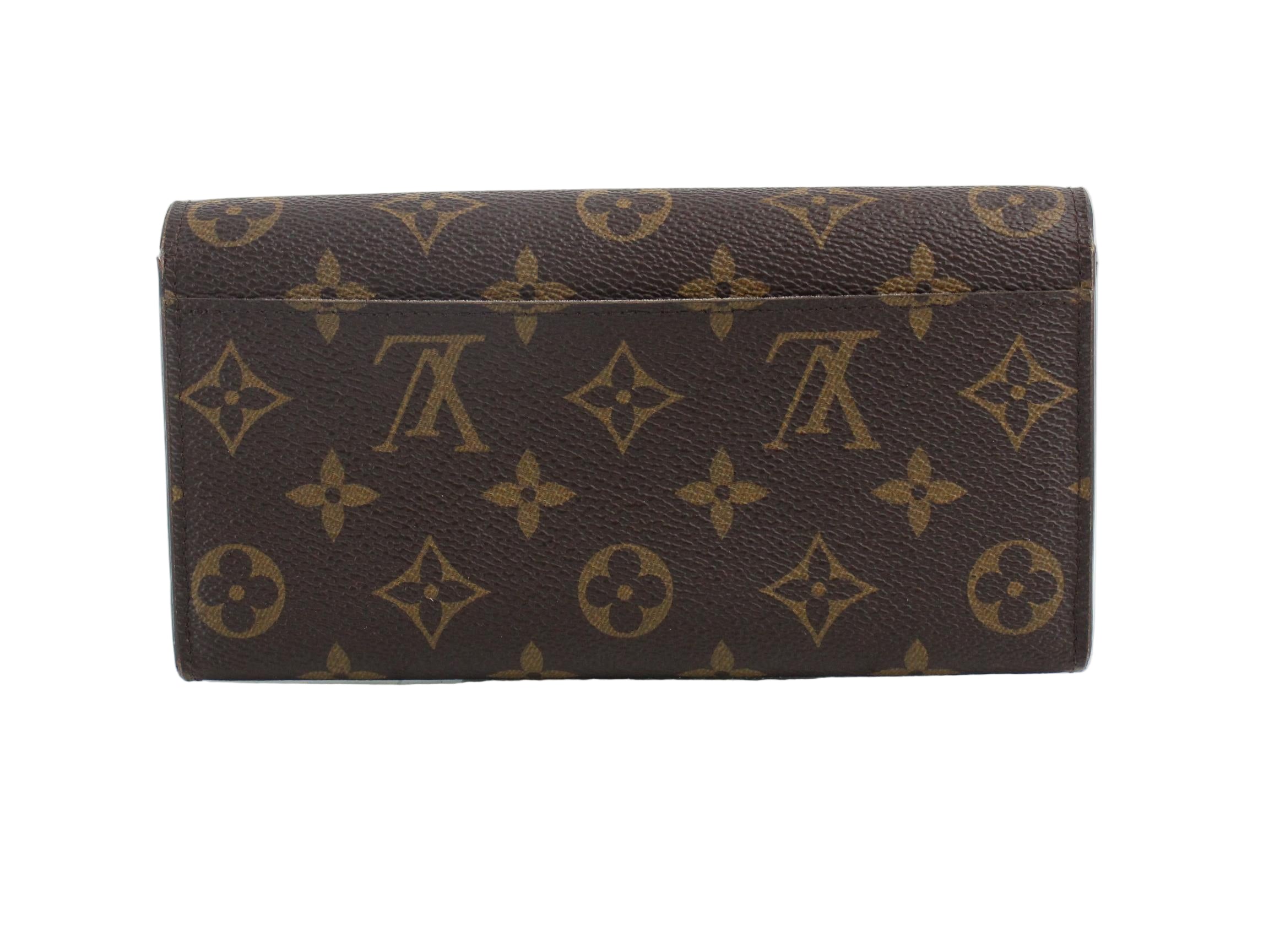 Louis Vuitton Sarah Wallet Monogram Fuchsia 2922