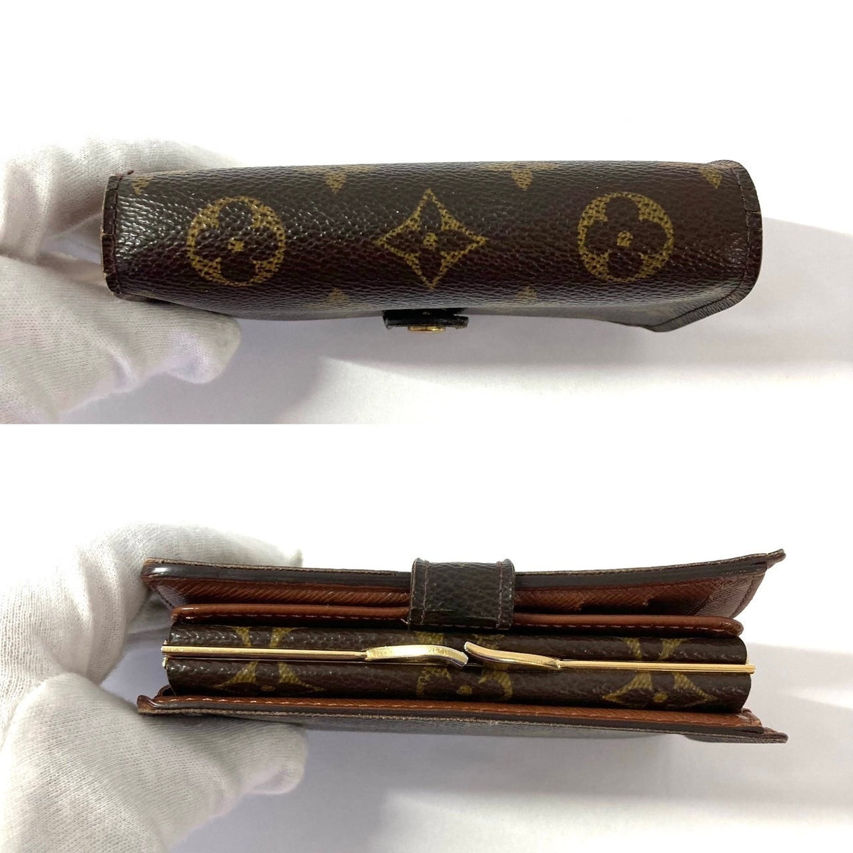 Louis Vuitton French Wallet Monogram 2927