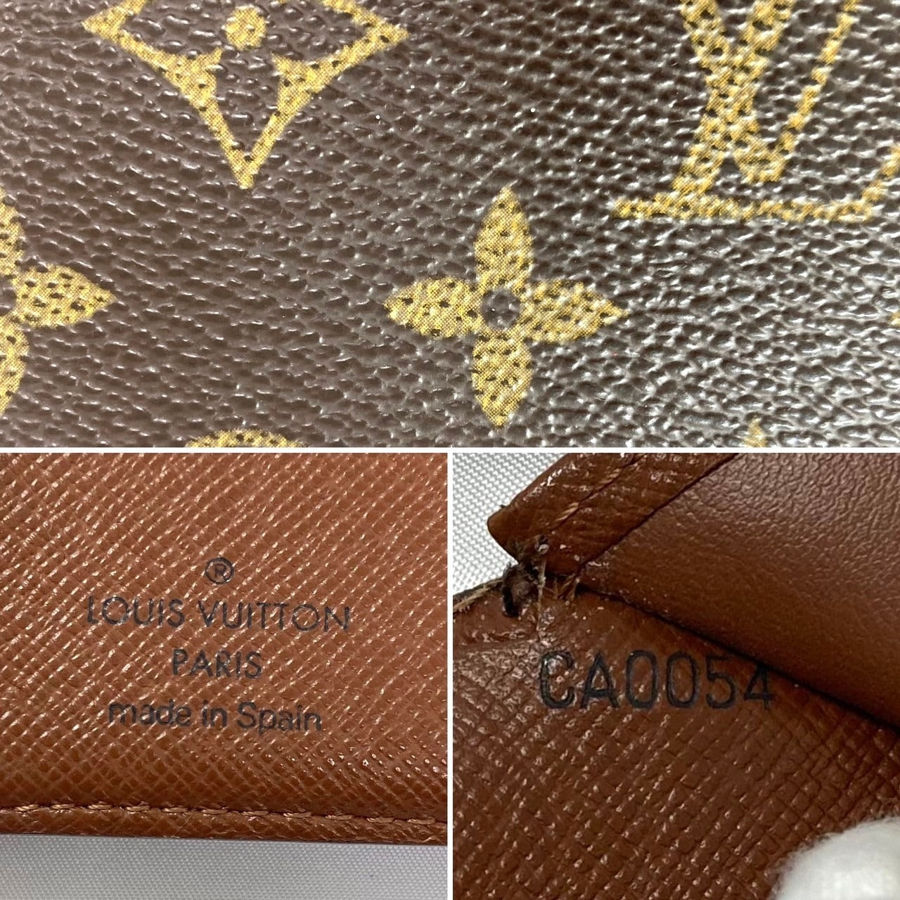 Louis Vuitton French Wallet Monogram 2927