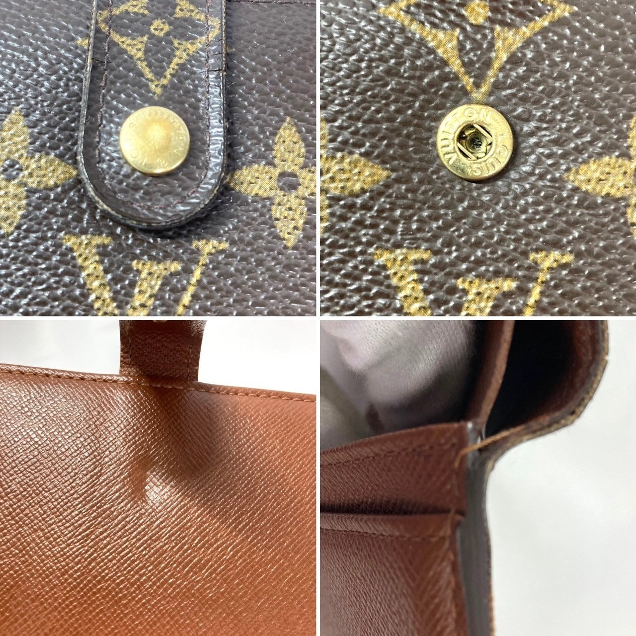 Louis Vuitton French Wallet Monogram 2927