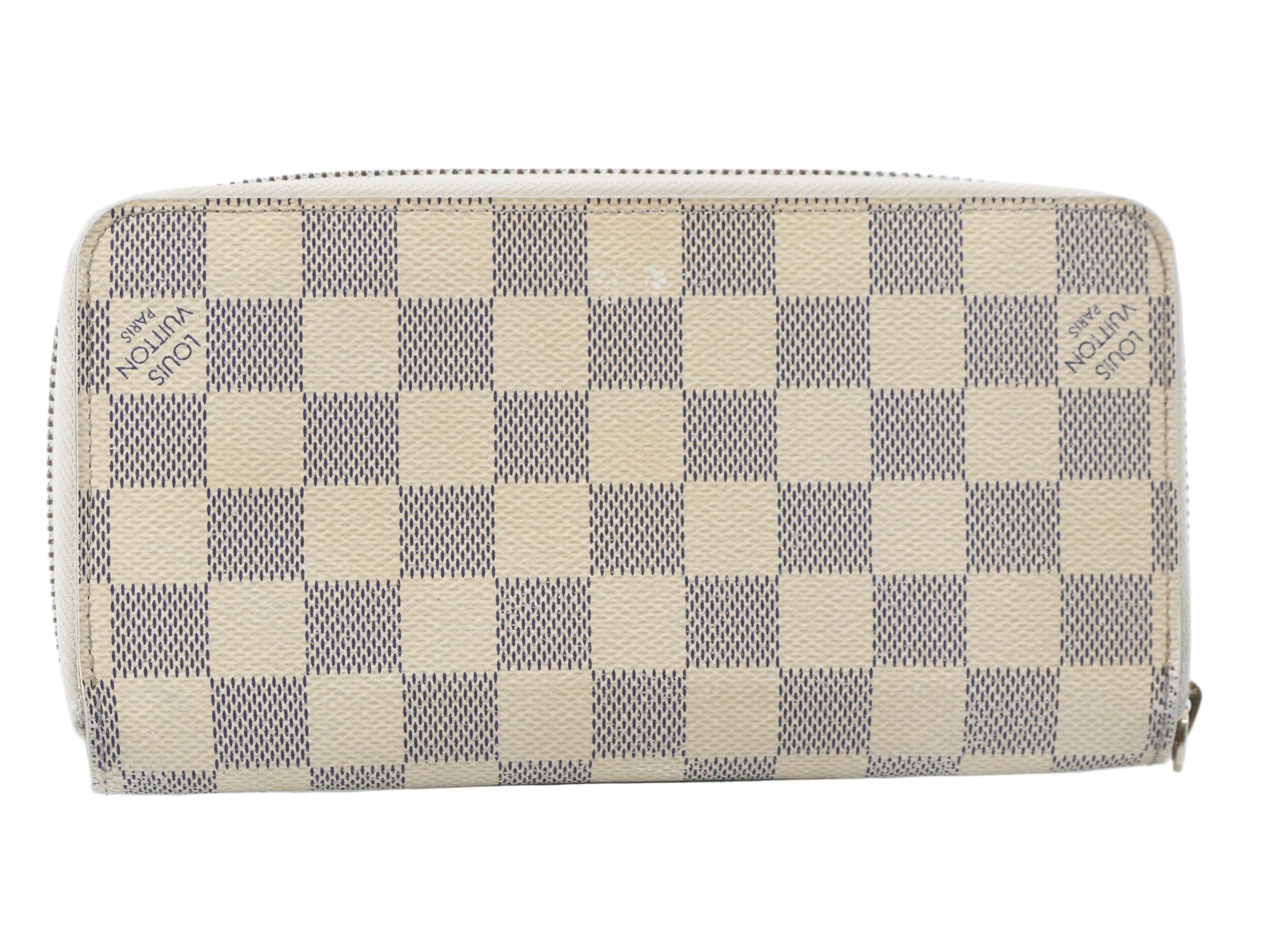 Louis Vuitton Zippy Wallet Damier Azur 2958