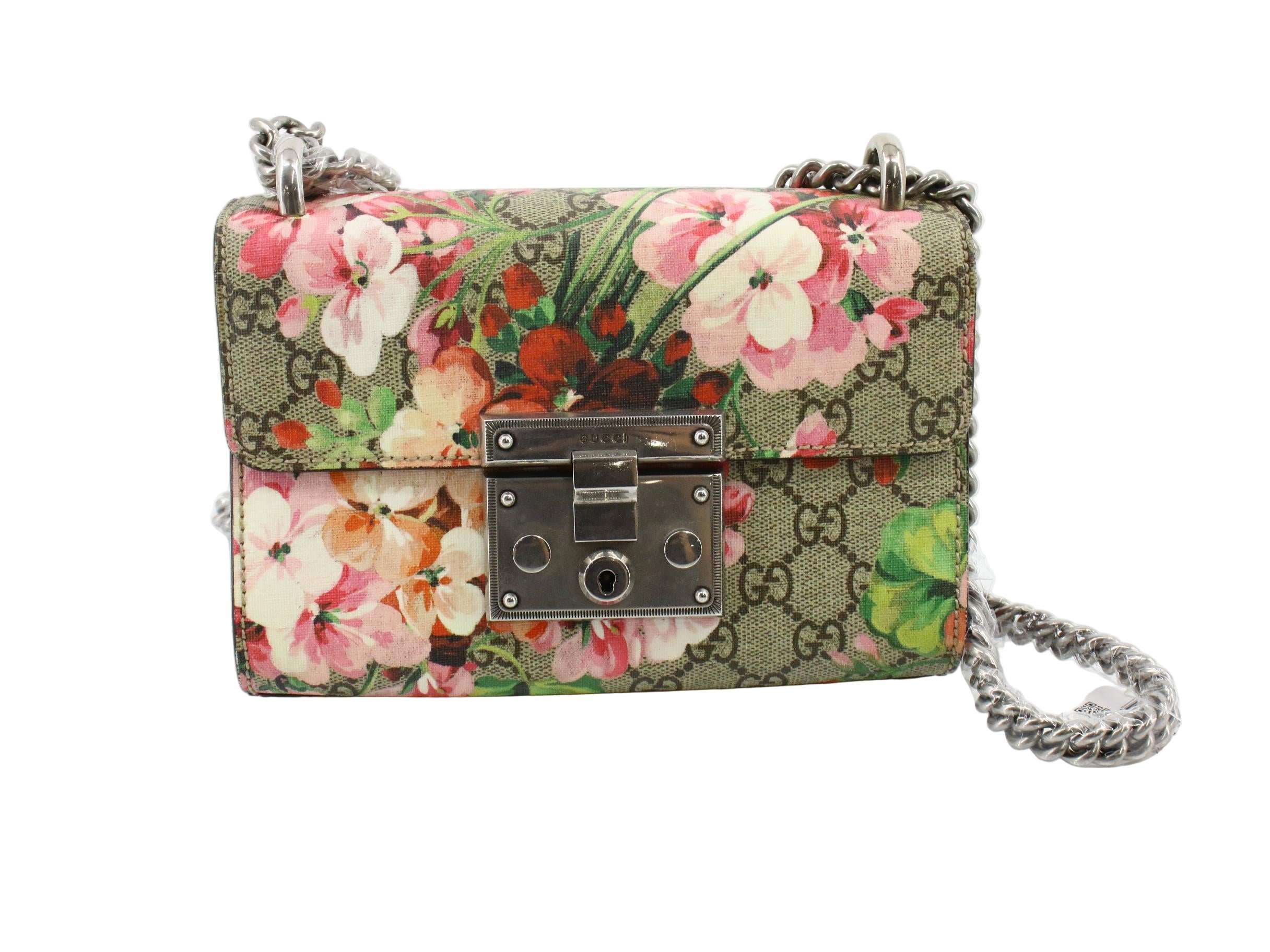 Gucci Blooms Small Padlock Shoulder Bag 2960