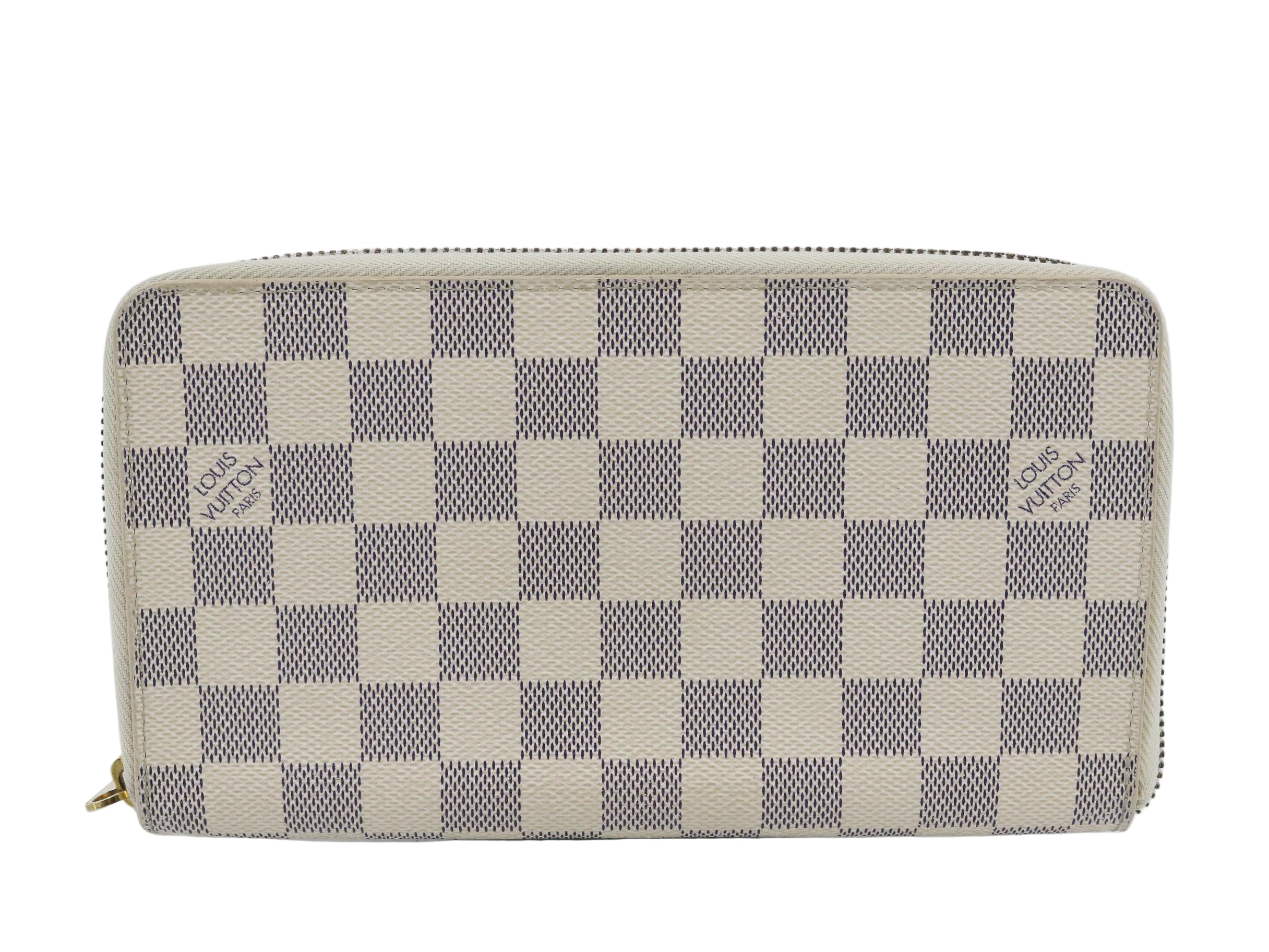Louis Vuitton Zippy Organizer Damier Azur 2965
