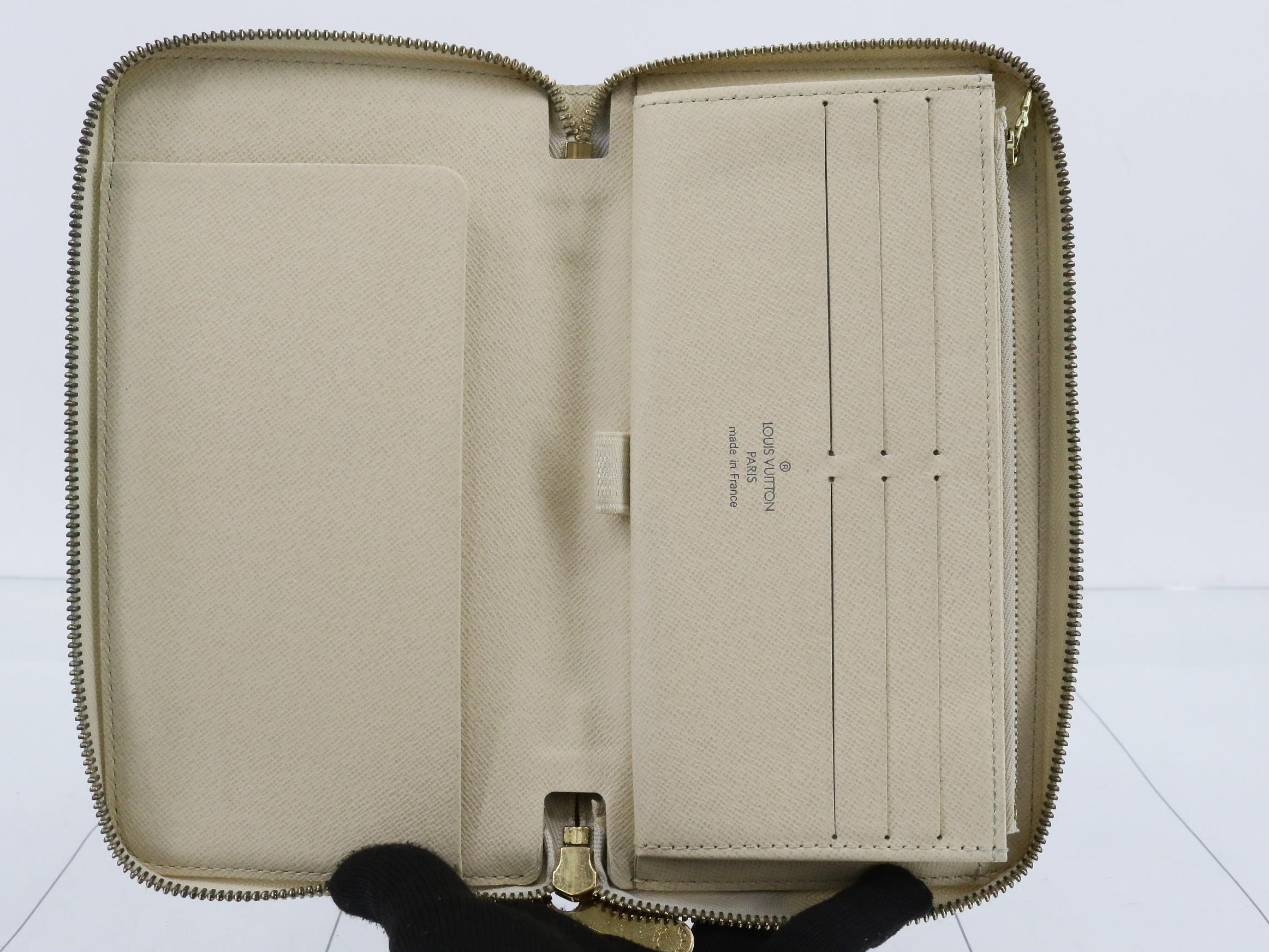 Louis Vuitton Zippy Organizer Damier Azur 2965