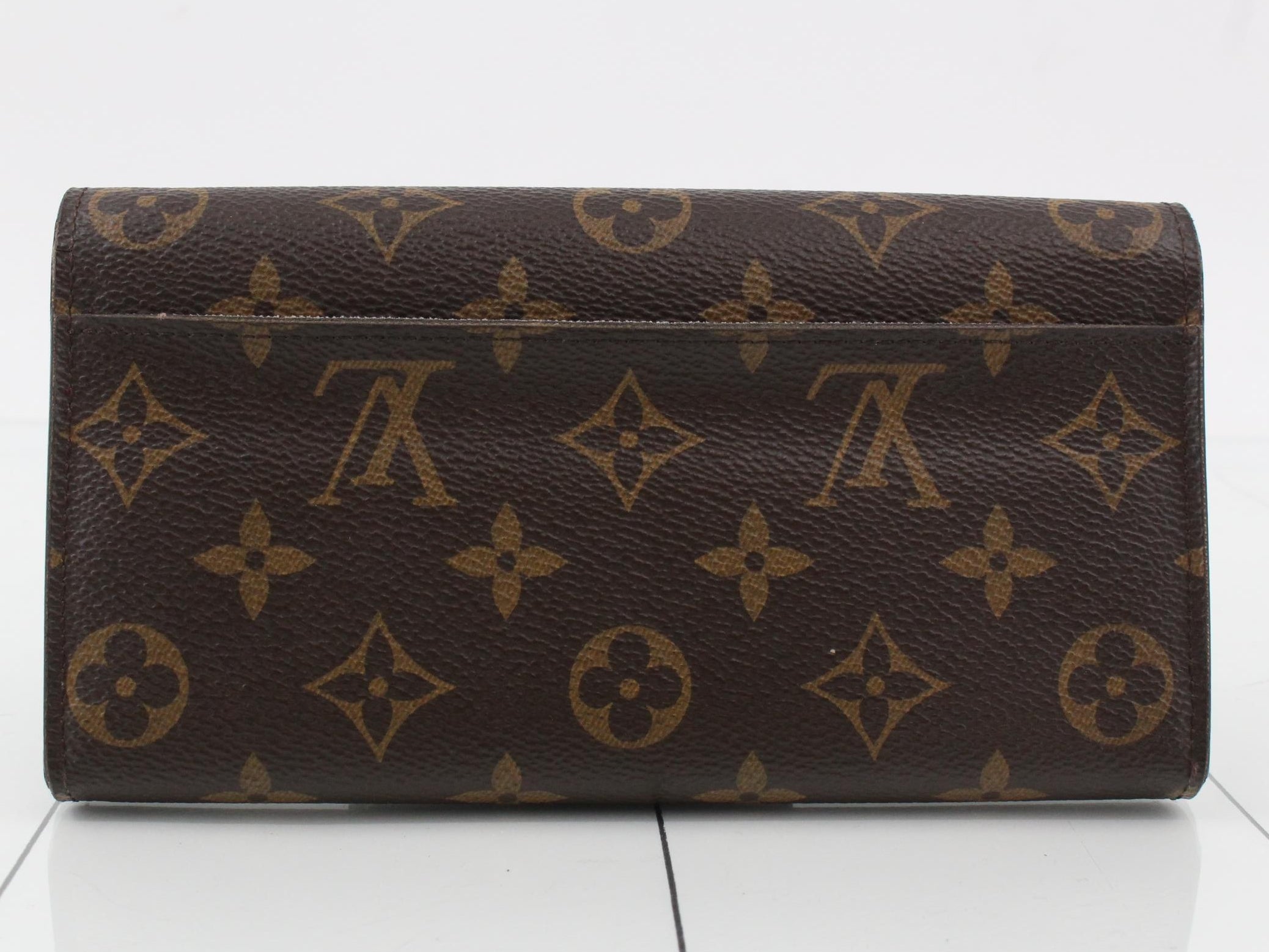 Louis Vuitton Sarah Wallet NM Monogram Fuchsia 2969