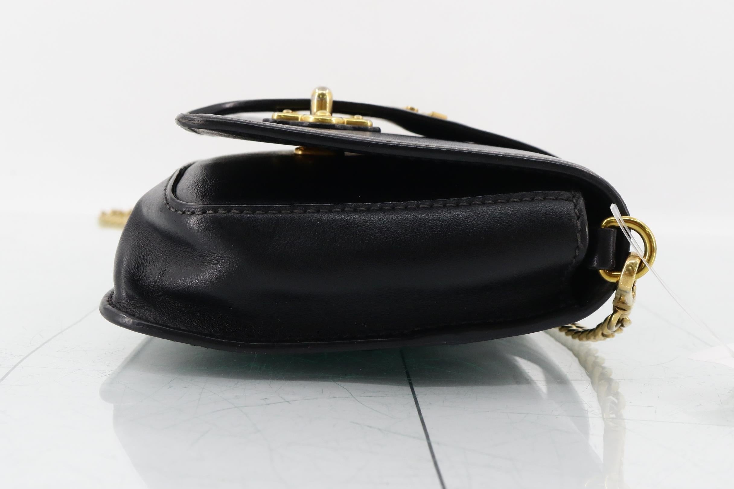 Prada City Calf Cahier Crossbody Black Leather 2985