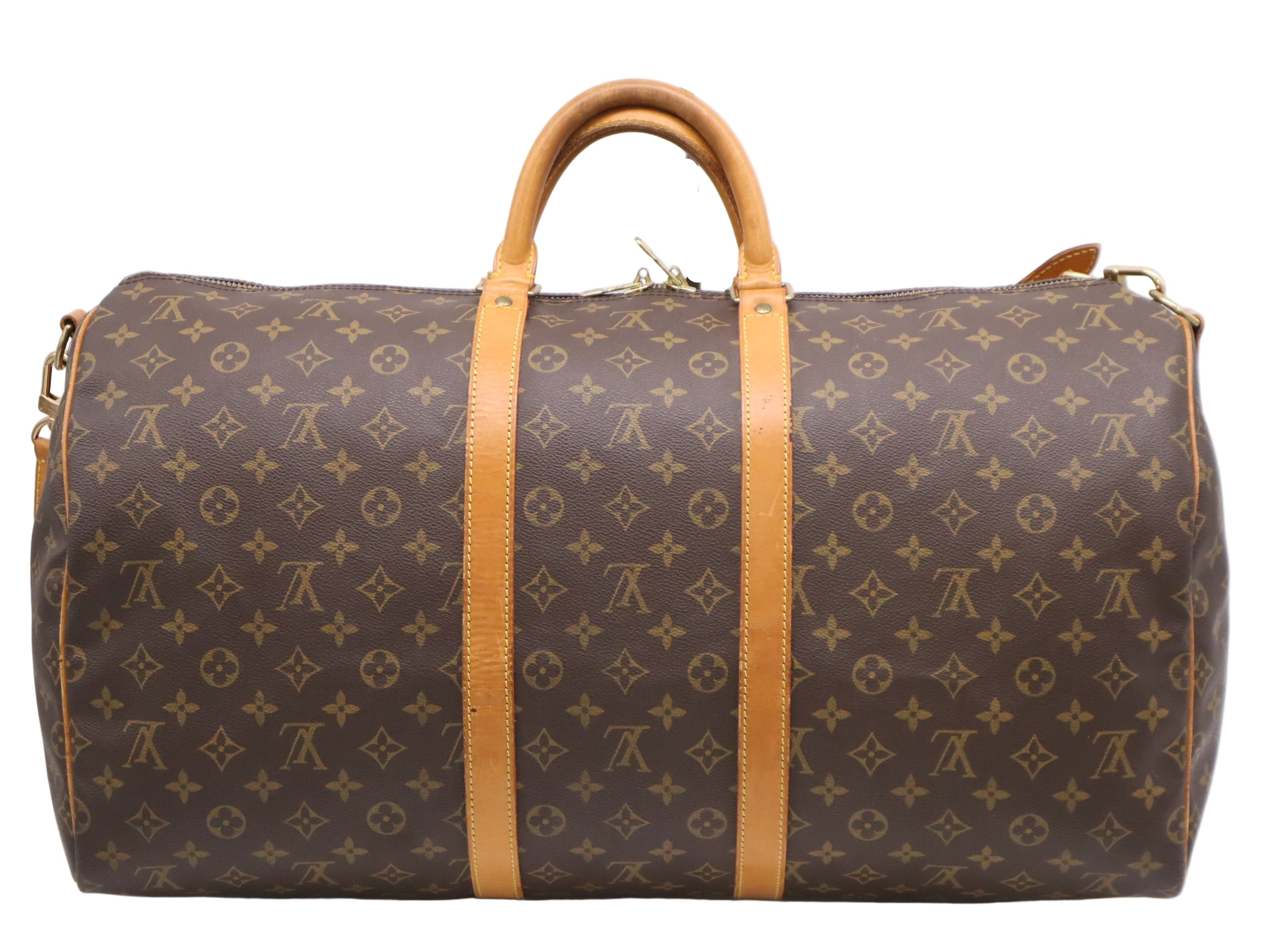 Louis Vuitton Keepall 55cm Bandouliere Monogram 2986
