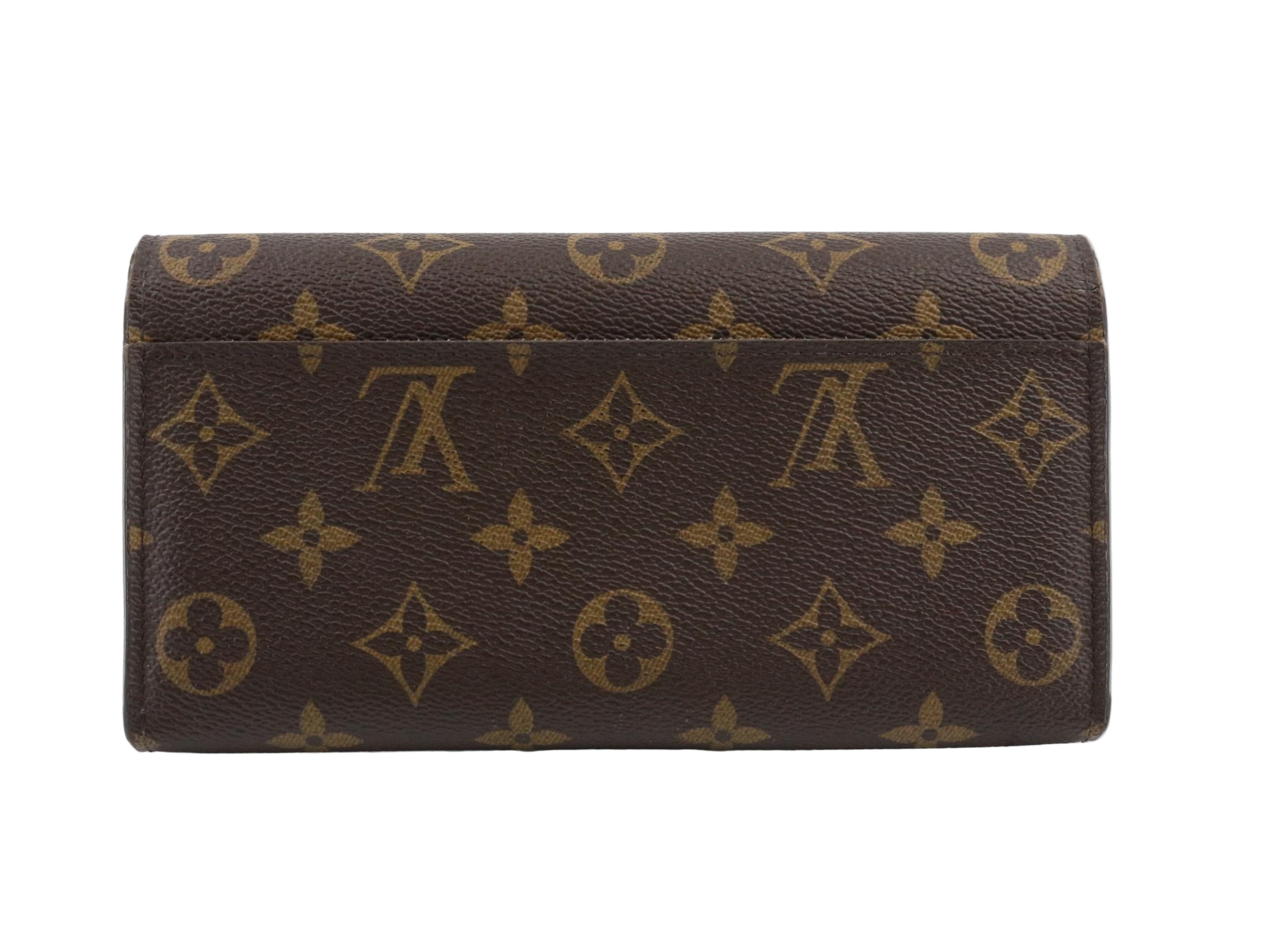 Louis Vuitton Sarah Wallet NM Monogram 2987