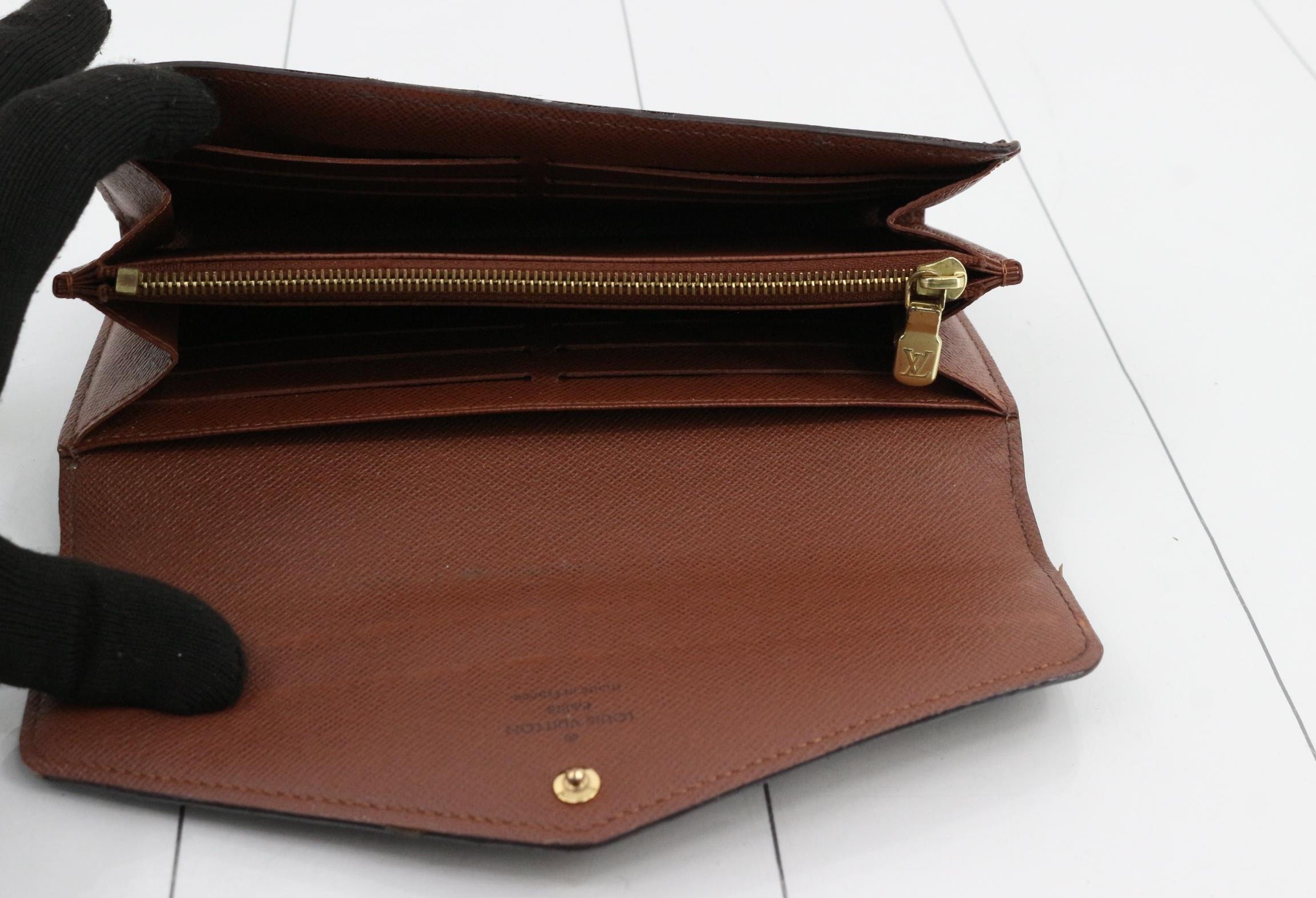 Louis Vuitton Sarah Wallet NM Monogram 2987