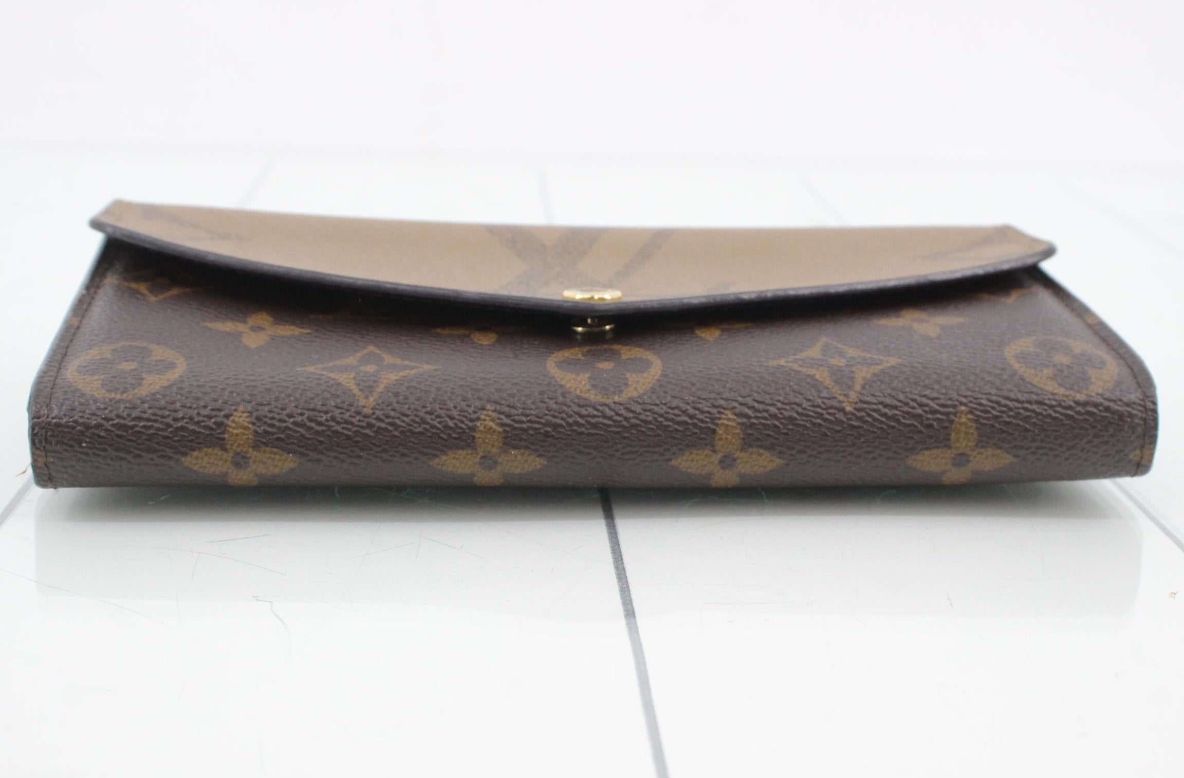 Louis Vuitton Sarah Wallet Giant Monogram Reverse 3057