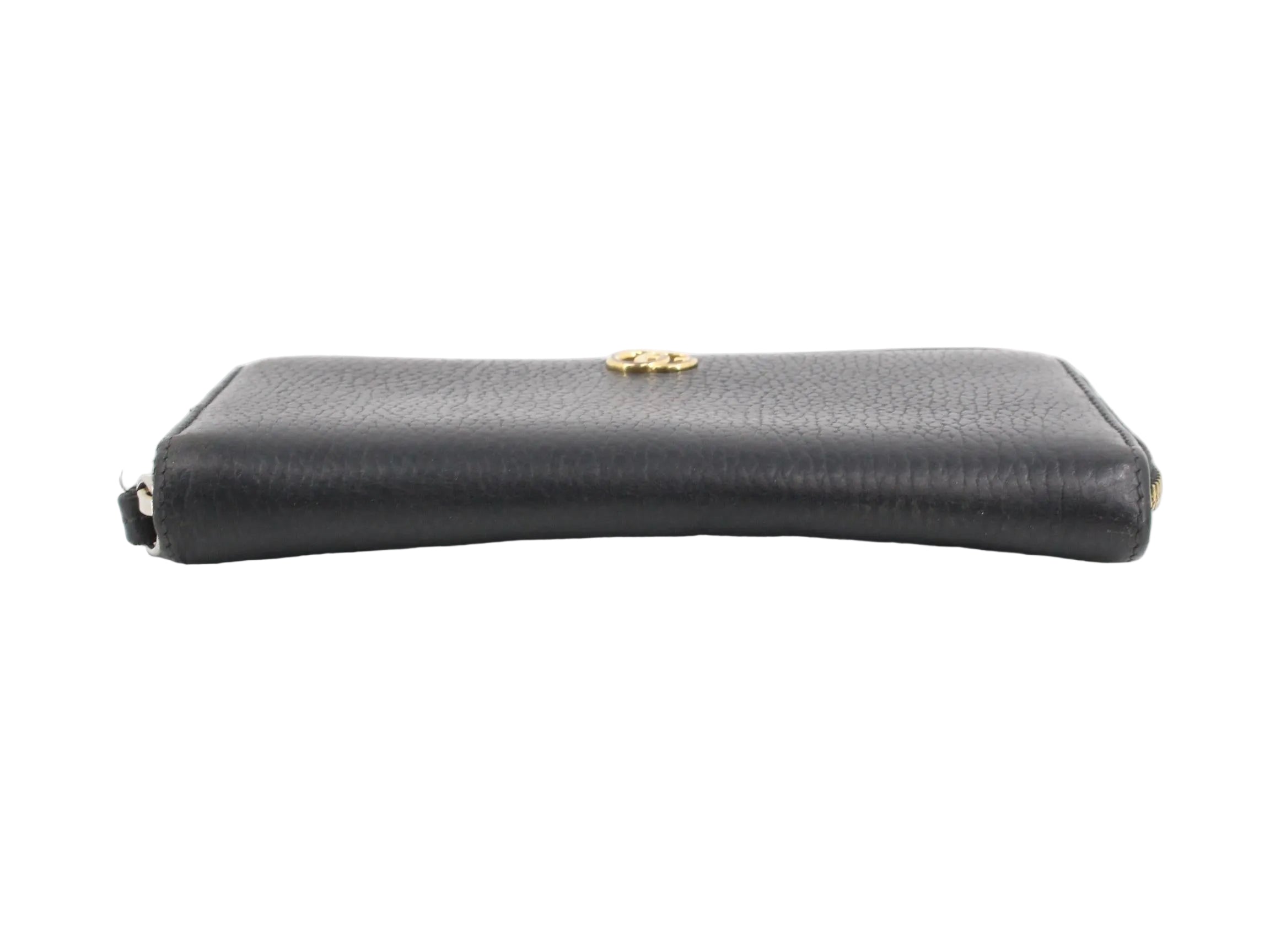 Gucci GG Marmont Zippy Wallet Black 3075