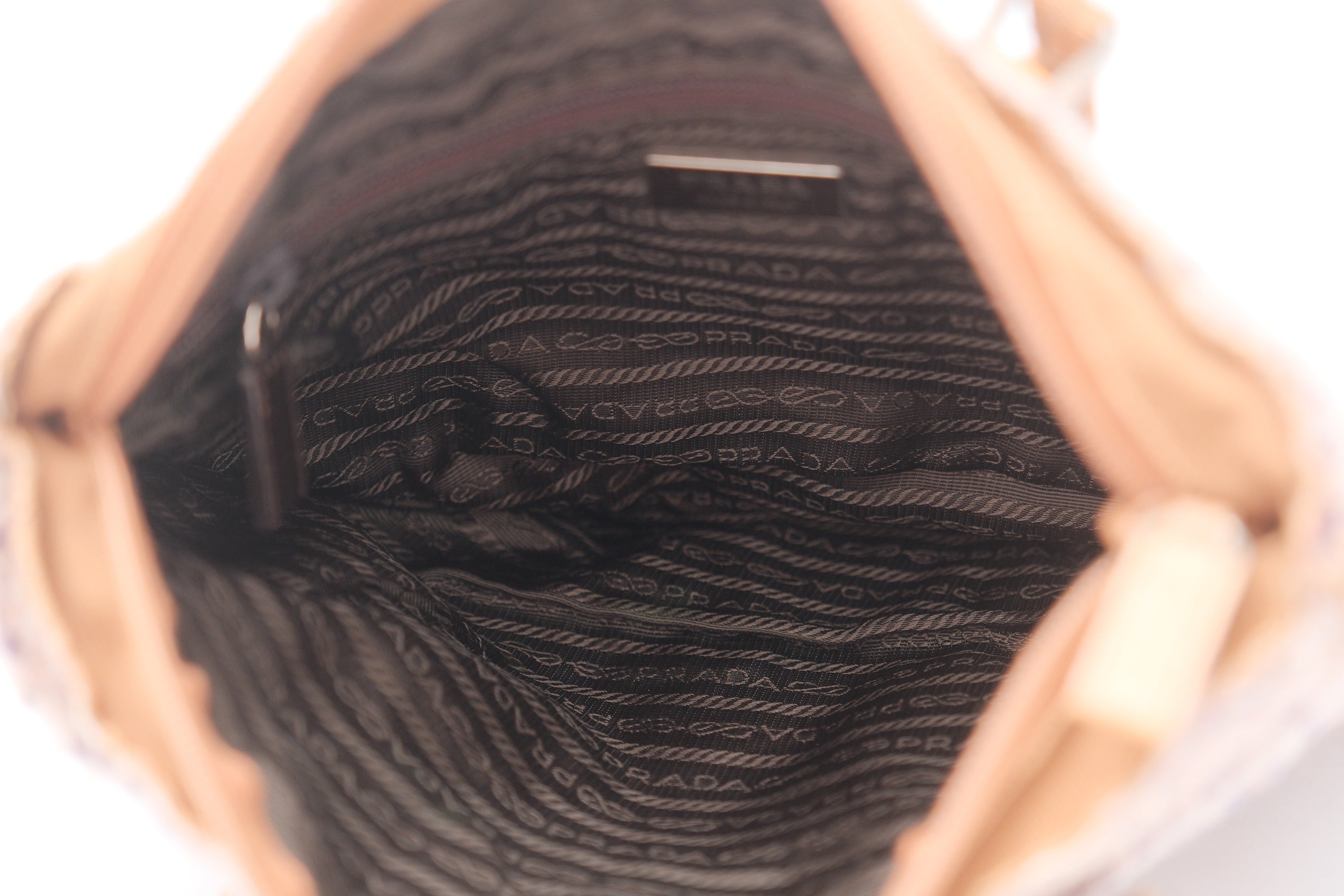 Prada Tweed Woven Shopper Bag 3079