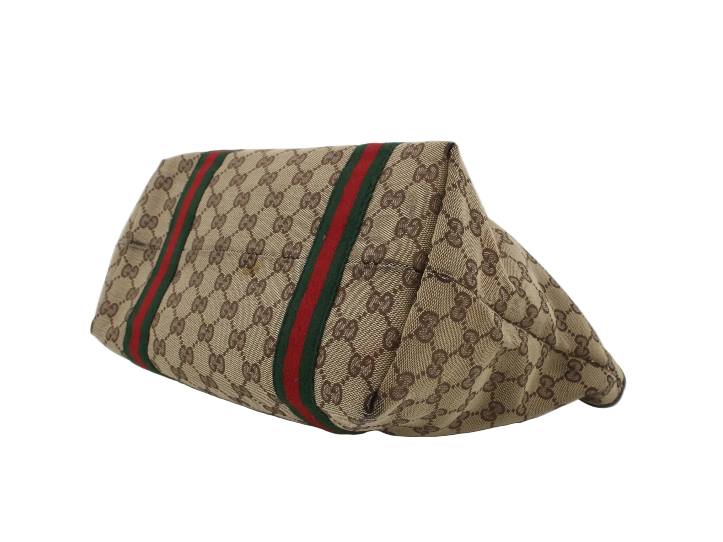 Gucci Charm Sherry Line Shopper Tote GG Canvas 3081