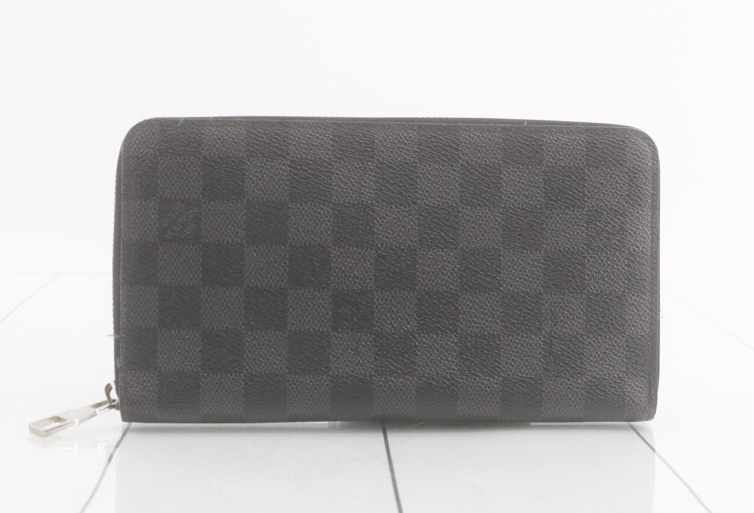 Louis Vuitton Zippy Organizer Damier Graphite 3117