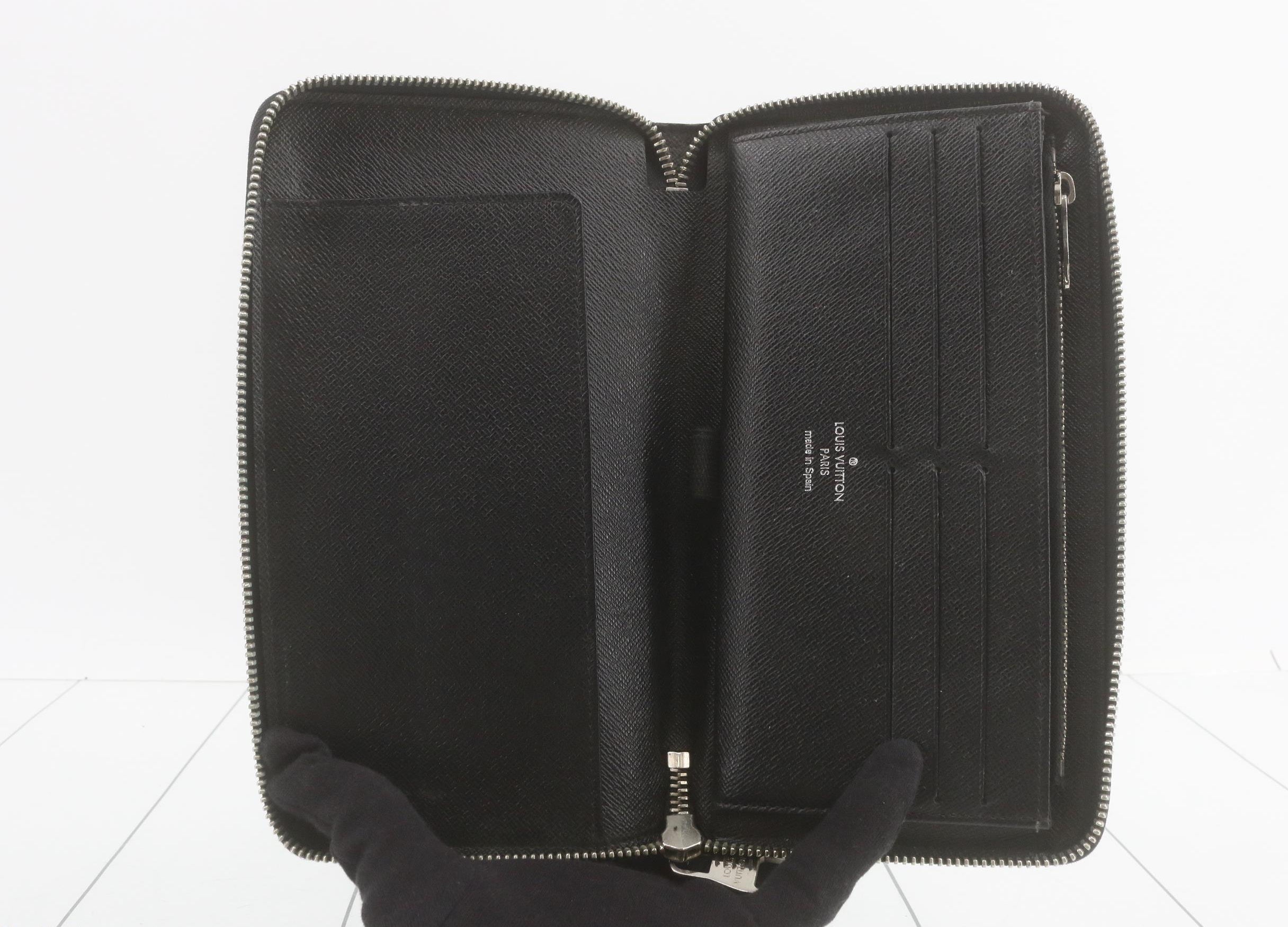 Louis Vuitton Zippy Organizer Damier Graphite 3117