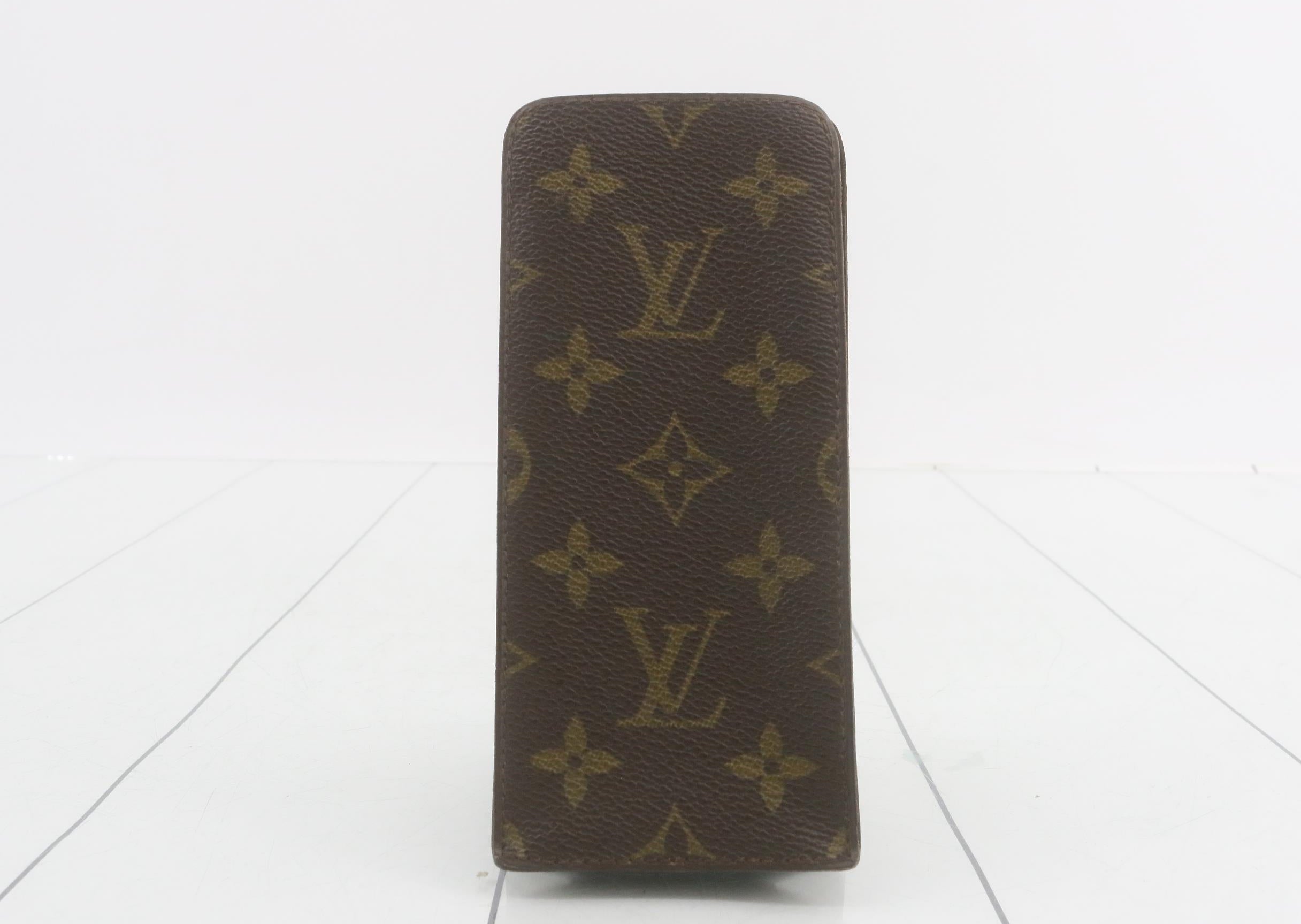 Louis Vuitton Etui Lunette Simple Sunglasses Case Monogram 3163