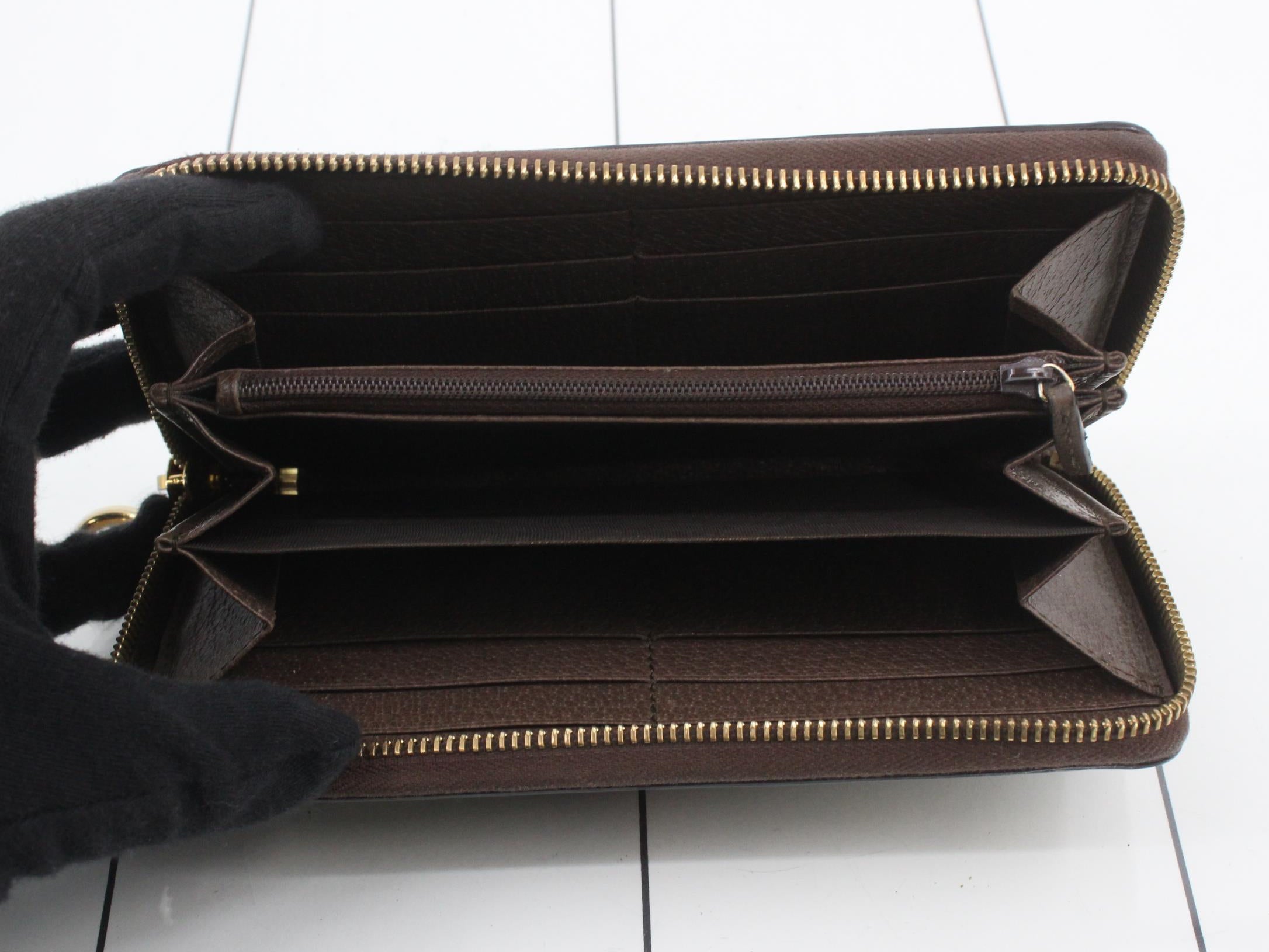 Gucci Ophidia Zippy Wallet GG Supreme 3330