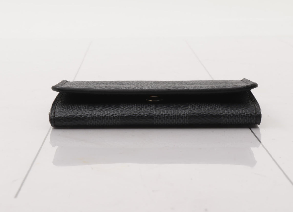 Louis Vuitton Enveloppe Carte de Visite Card Holder Damier Graphite 3332