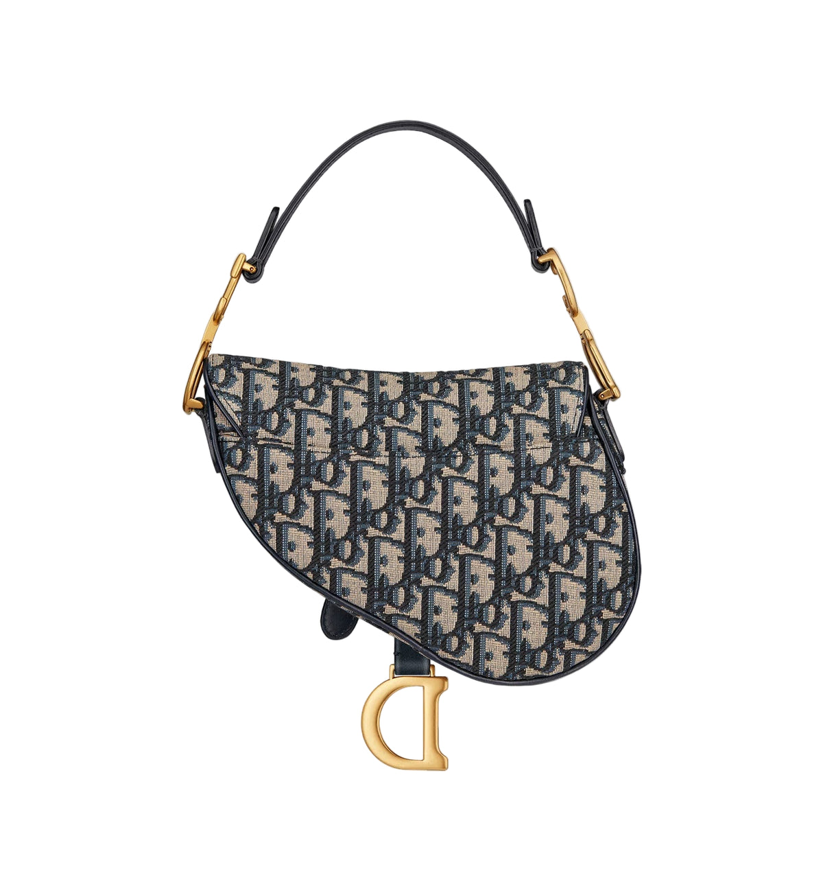 Dior Mini Saddle Bag Crossbody Blue 2894