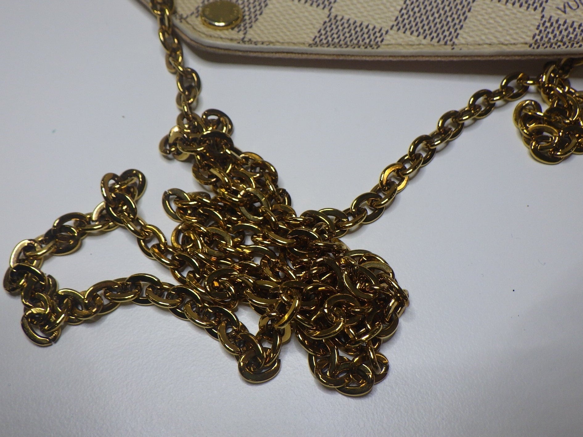 Louis Vuitton Pochette Felicie Damier Azur 2928