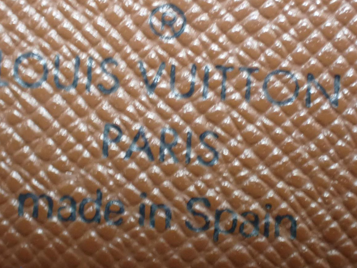 Louis Vuitton French Wallet Monogram 2927
