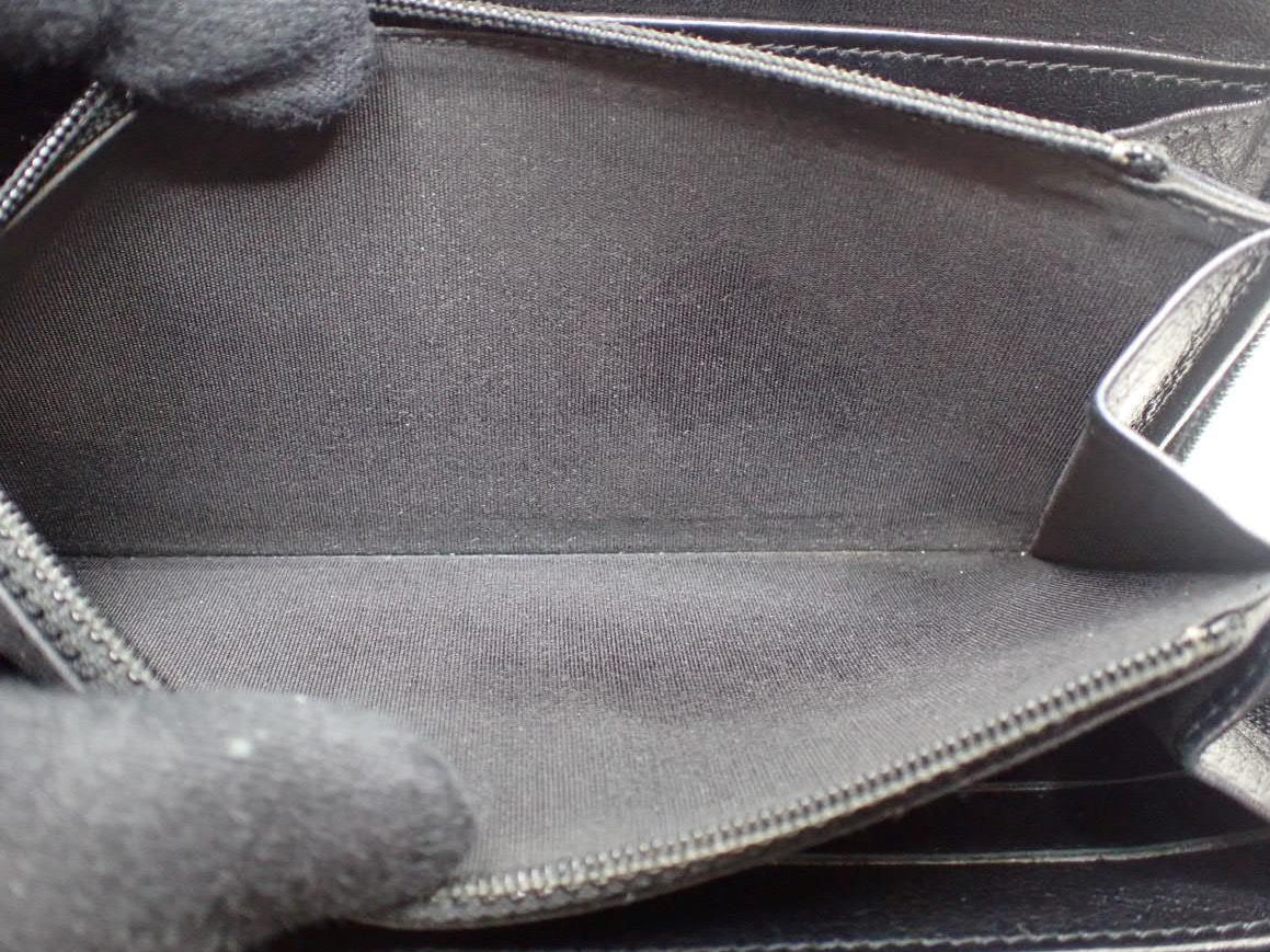 Chanel Timeless Coco Mark Zippy Wallet Black Caviar 2949