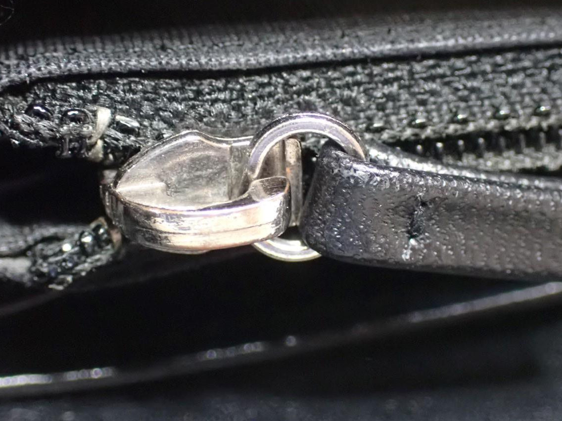 Chanel Timeless Coco Mark Zippy Wallet Black Caviar 2949