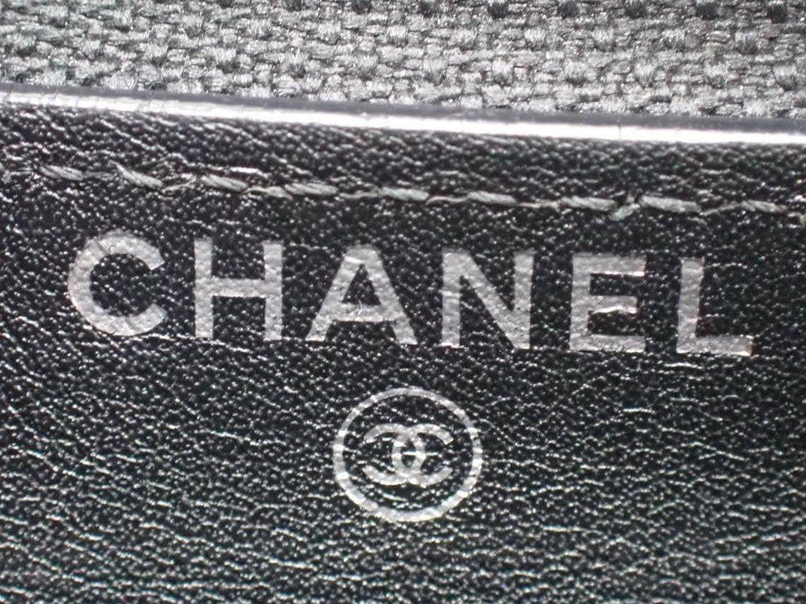 Chanel Timeless Coco Mark Zippy Wallet Black Caviar 2949